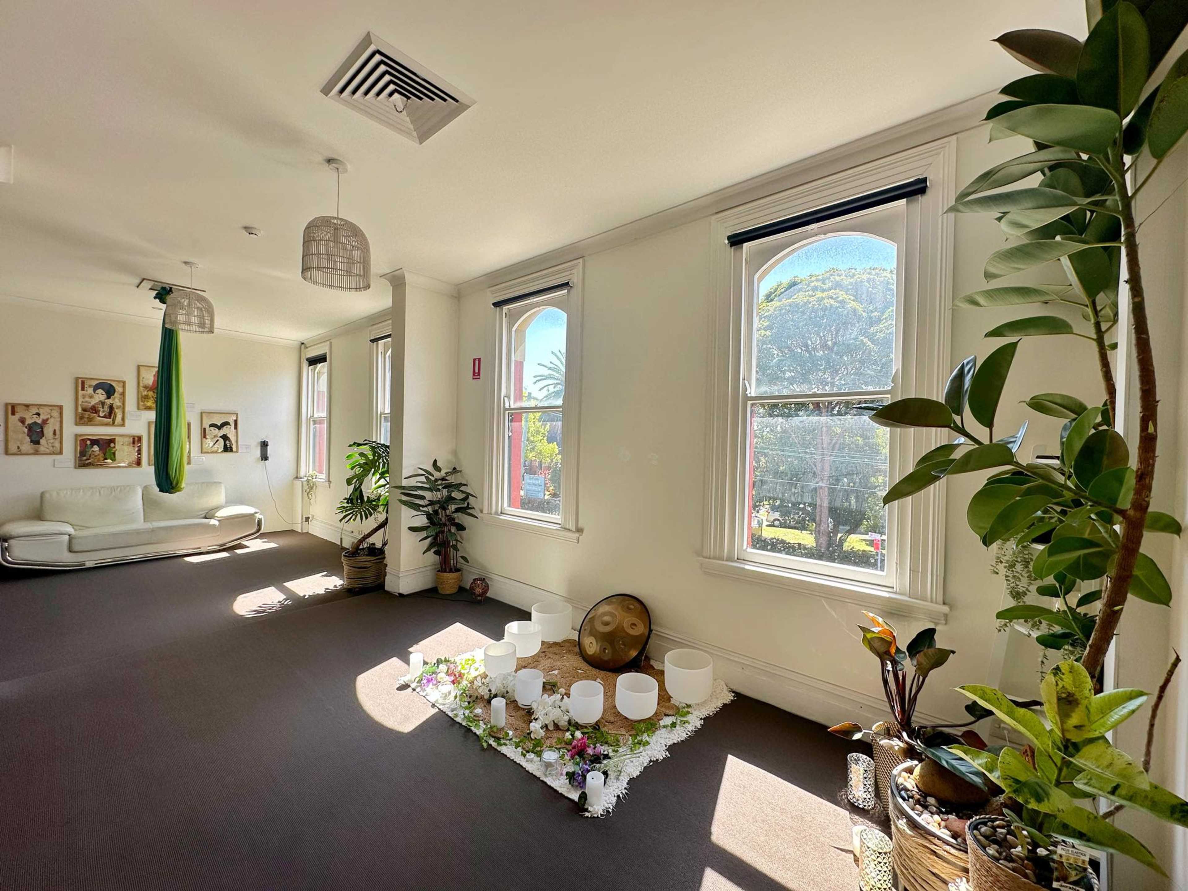 Calming Yoga & Meditation Studio with Dedicated Sound Healing Corner Image in Petersham, Petersham, NSW