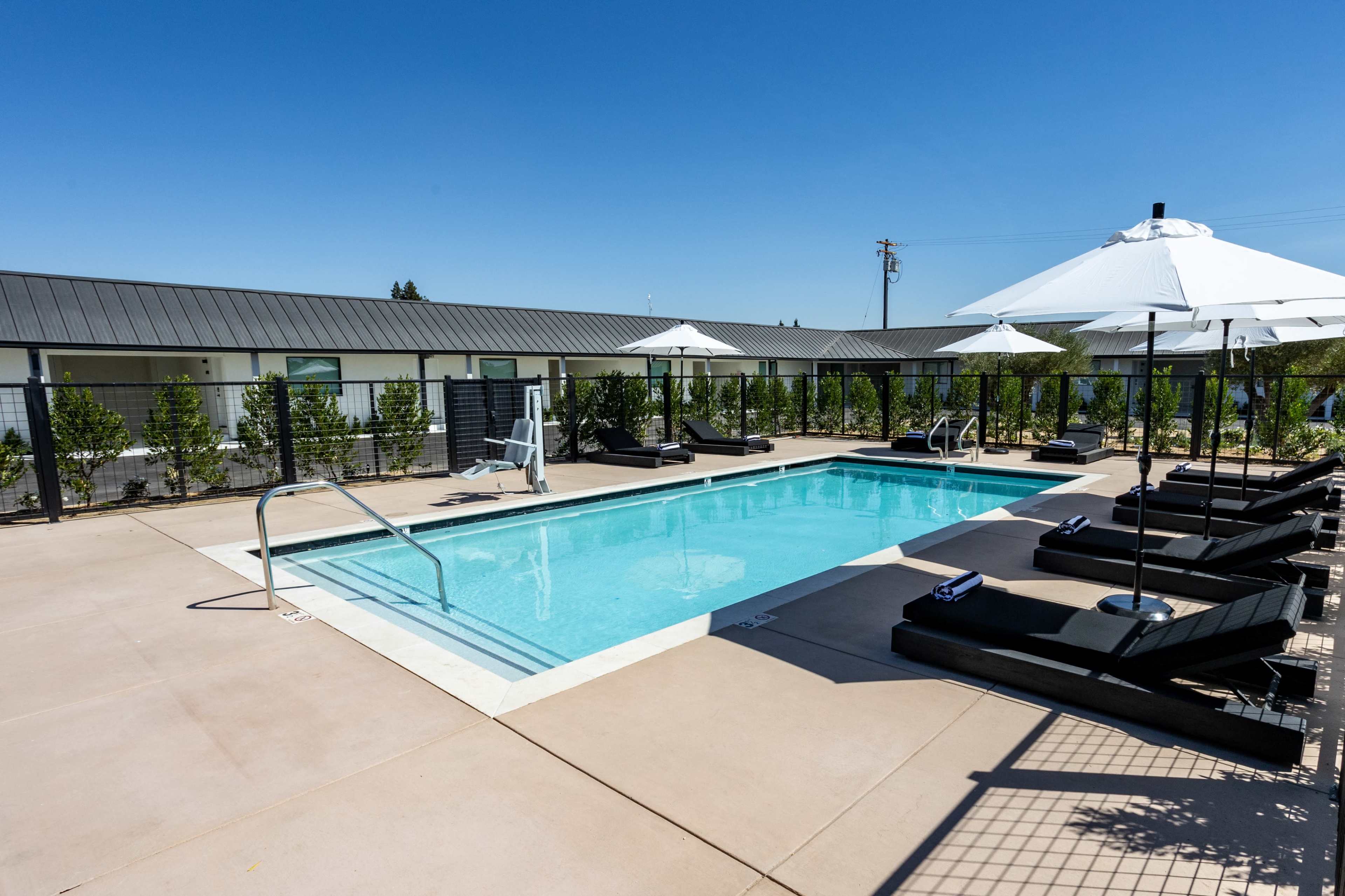 Outdoor venue located at Hotel Bayit Image in Salida, Salida, CA