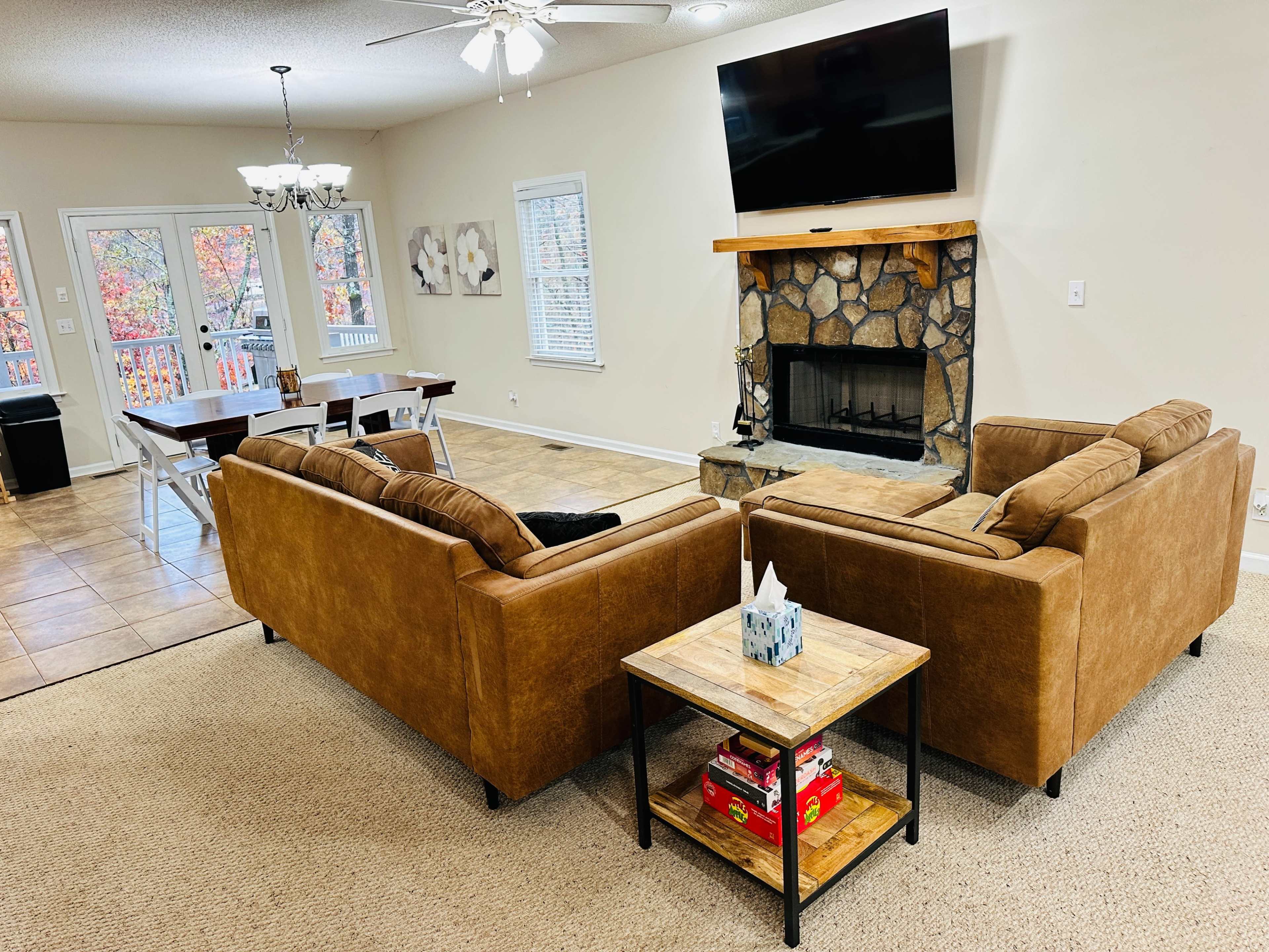 Lake House with Private Dock Image in Reed Creek, Hartwell, GA