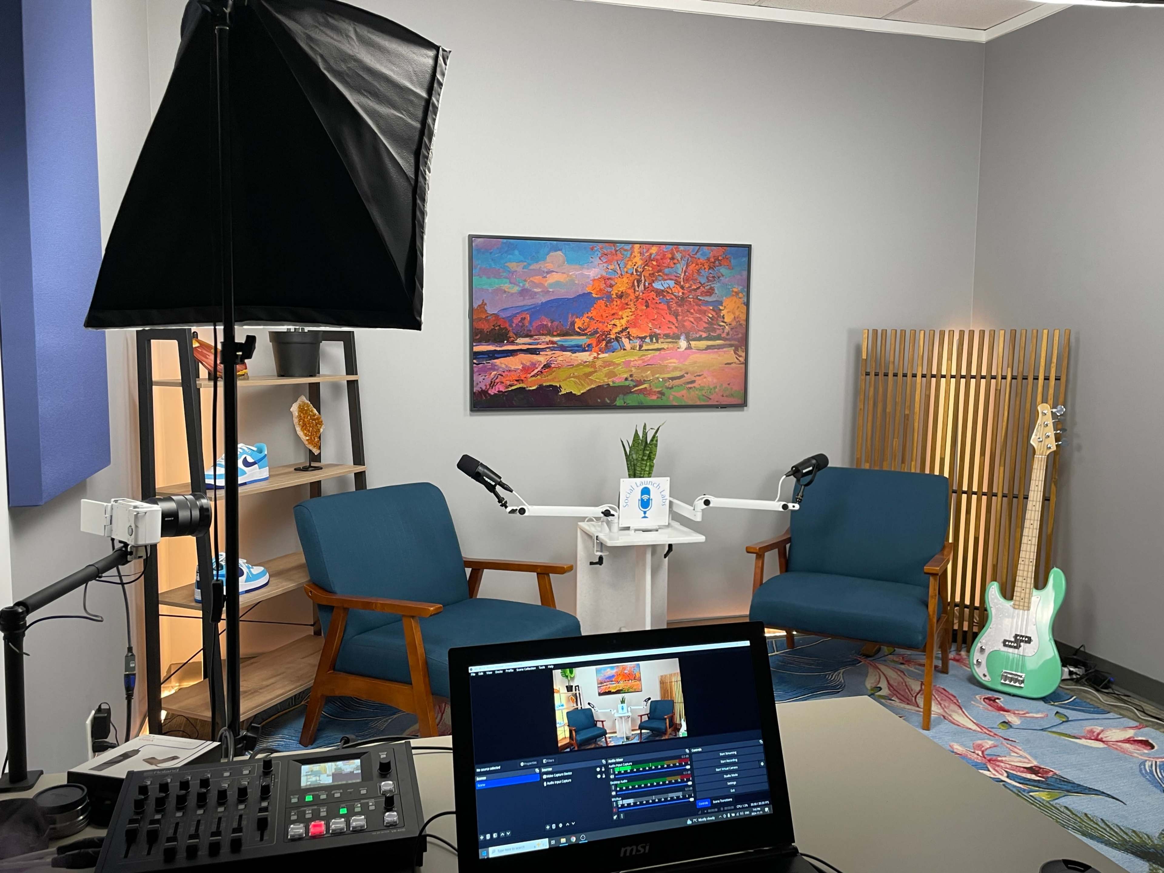 Film & Podcast Studio With On-Site Creative Director Image in Southeast Calgary, Calgary, AB