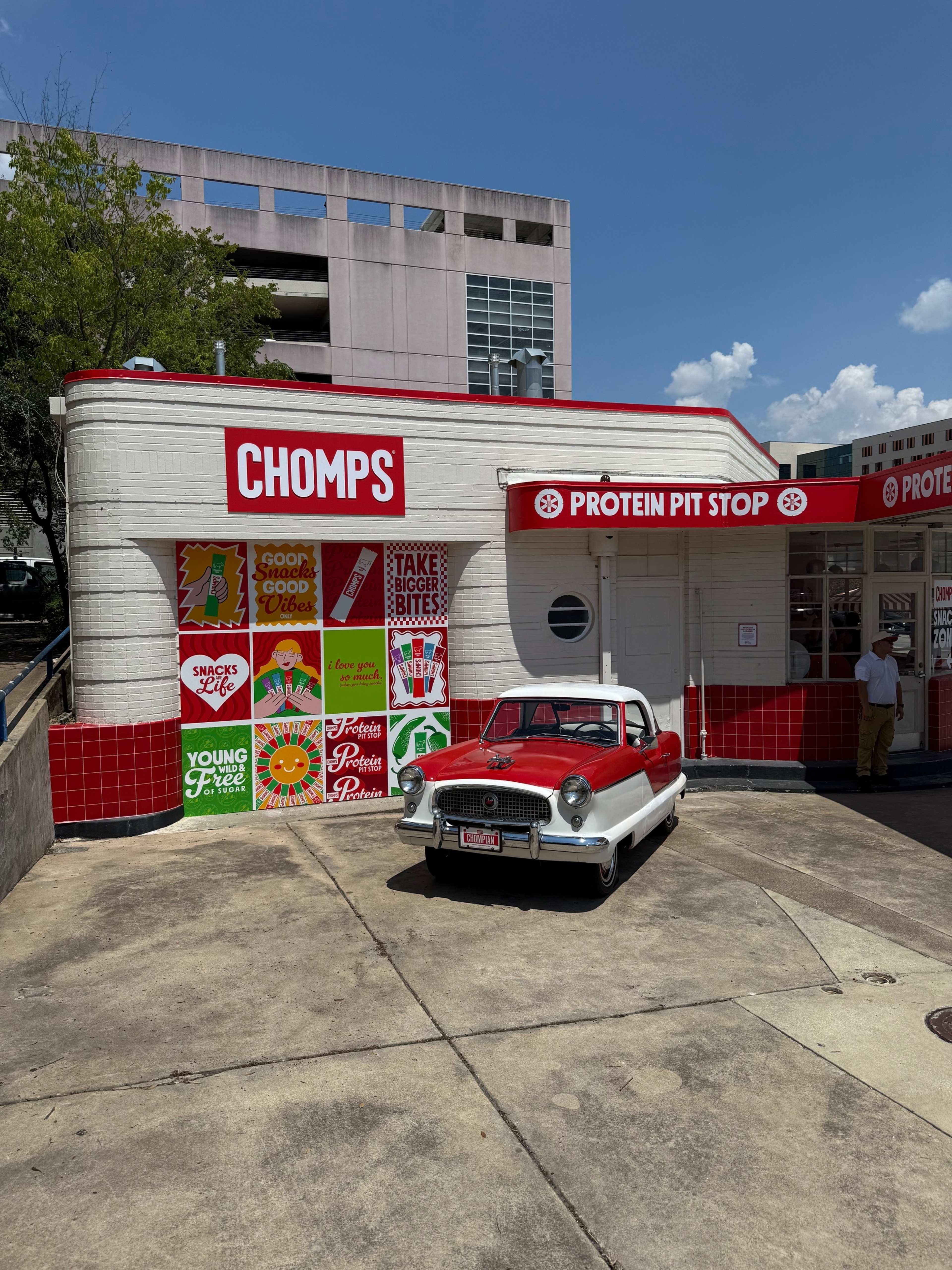 Vintage Gas Station + Corner Lot in Downtown Austin – Available for Film, Photo, and Brand Activations Image in Downtown Austin, Austin, TX