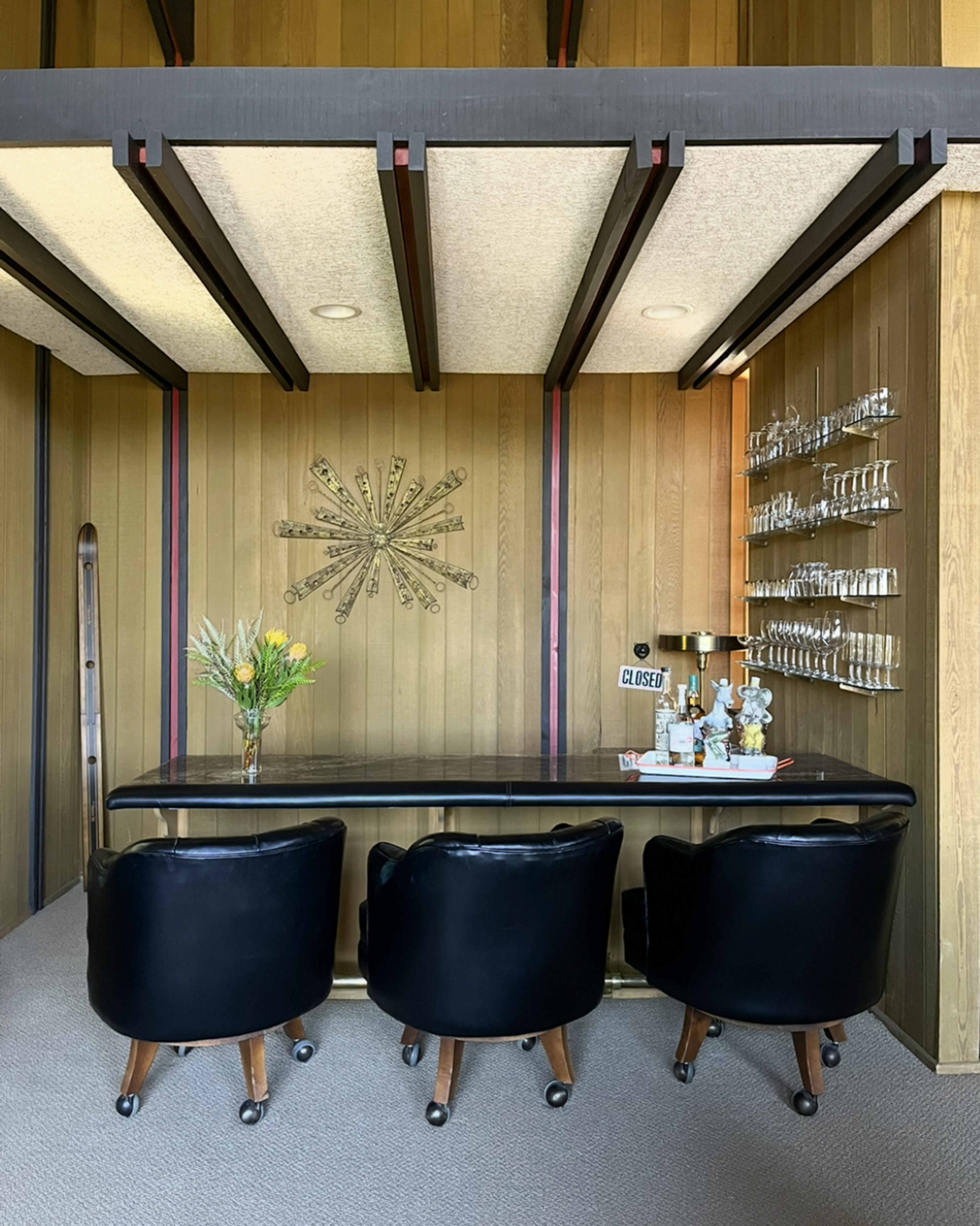 Custom Mid Century Modern Cabin Treehouse Image in Lake Arrowhead, Lake Arrowhead, CA