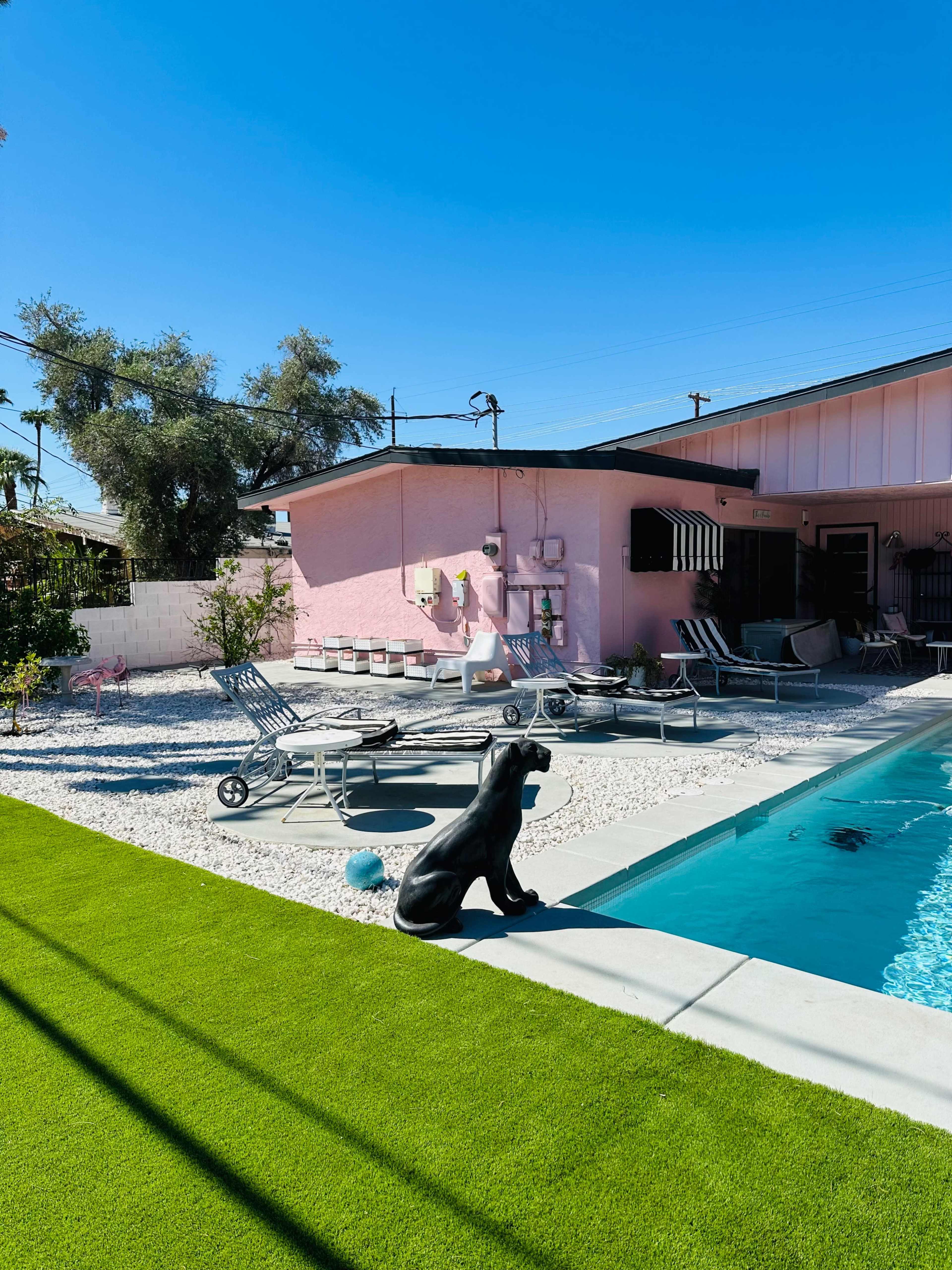 The Pink Palace “glamour and retro vibes” Image in , Las vegas, NV