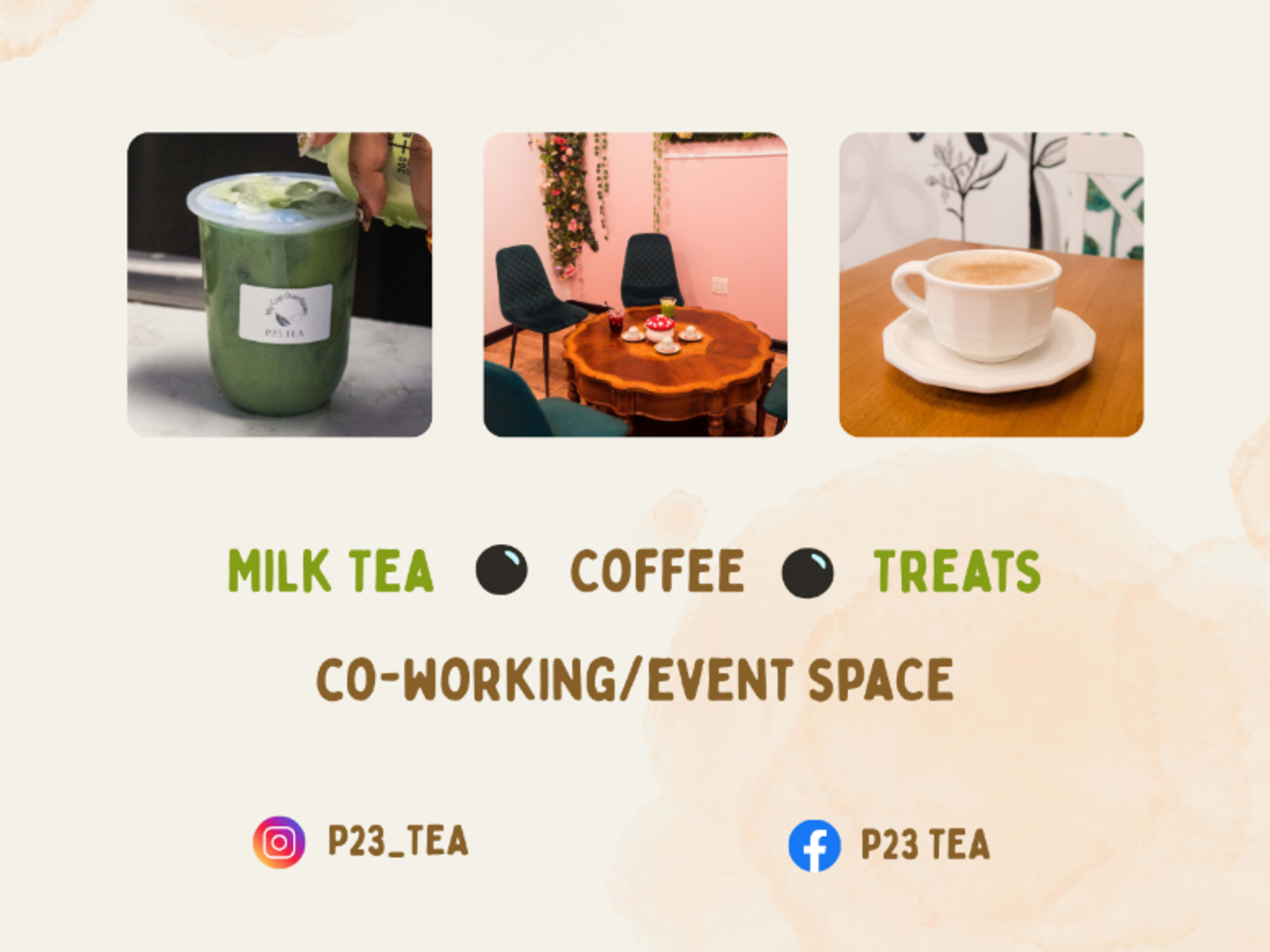 Add a drink or pastries