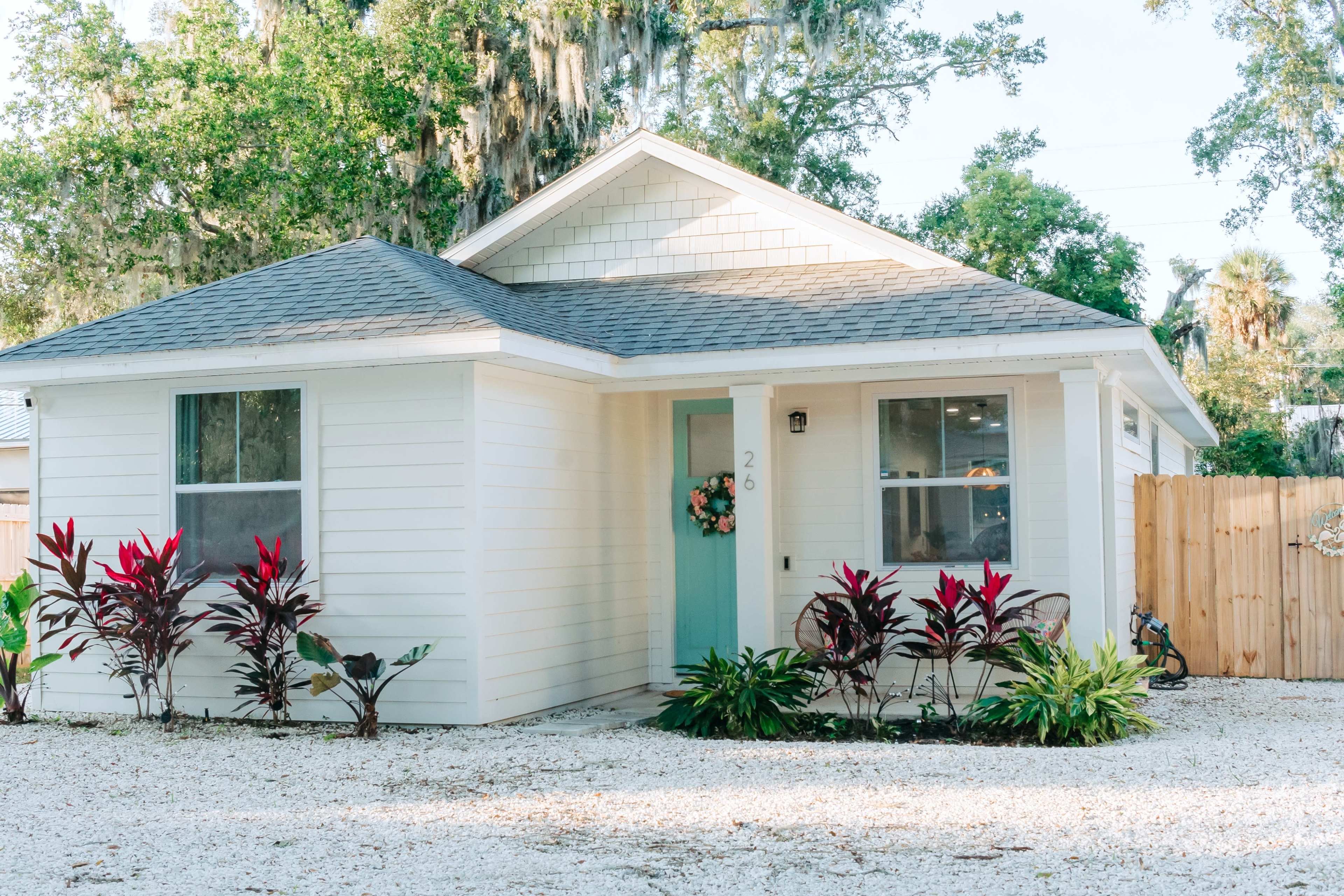Tropical Boho Home with Large Private Backyard Image in , St. Augustine, FL