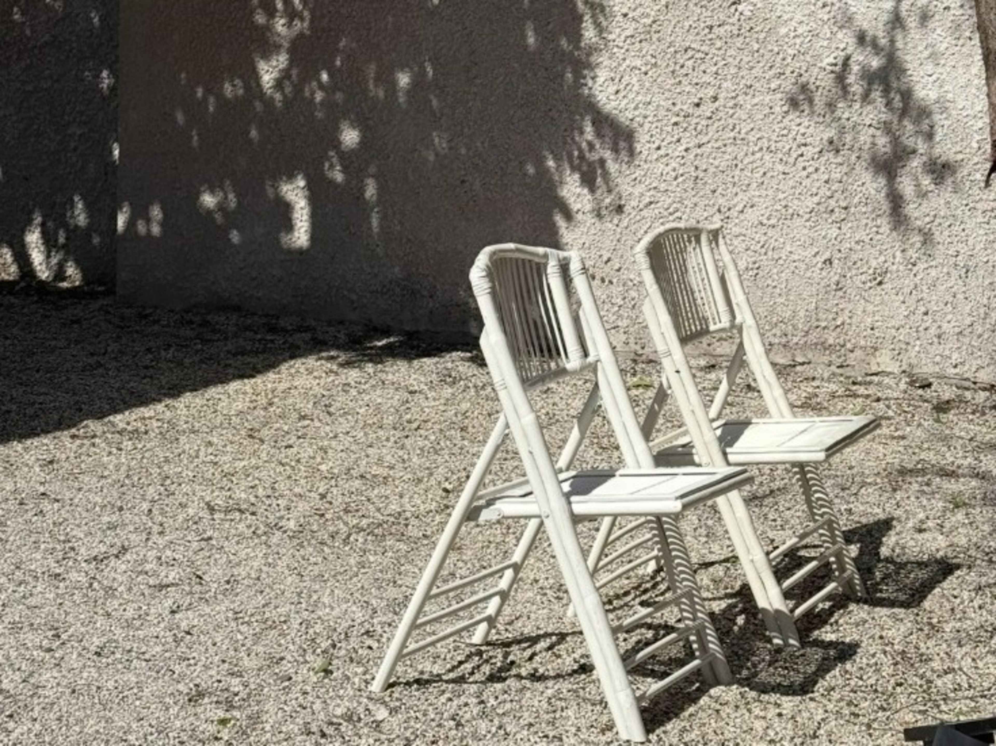 White chairs 