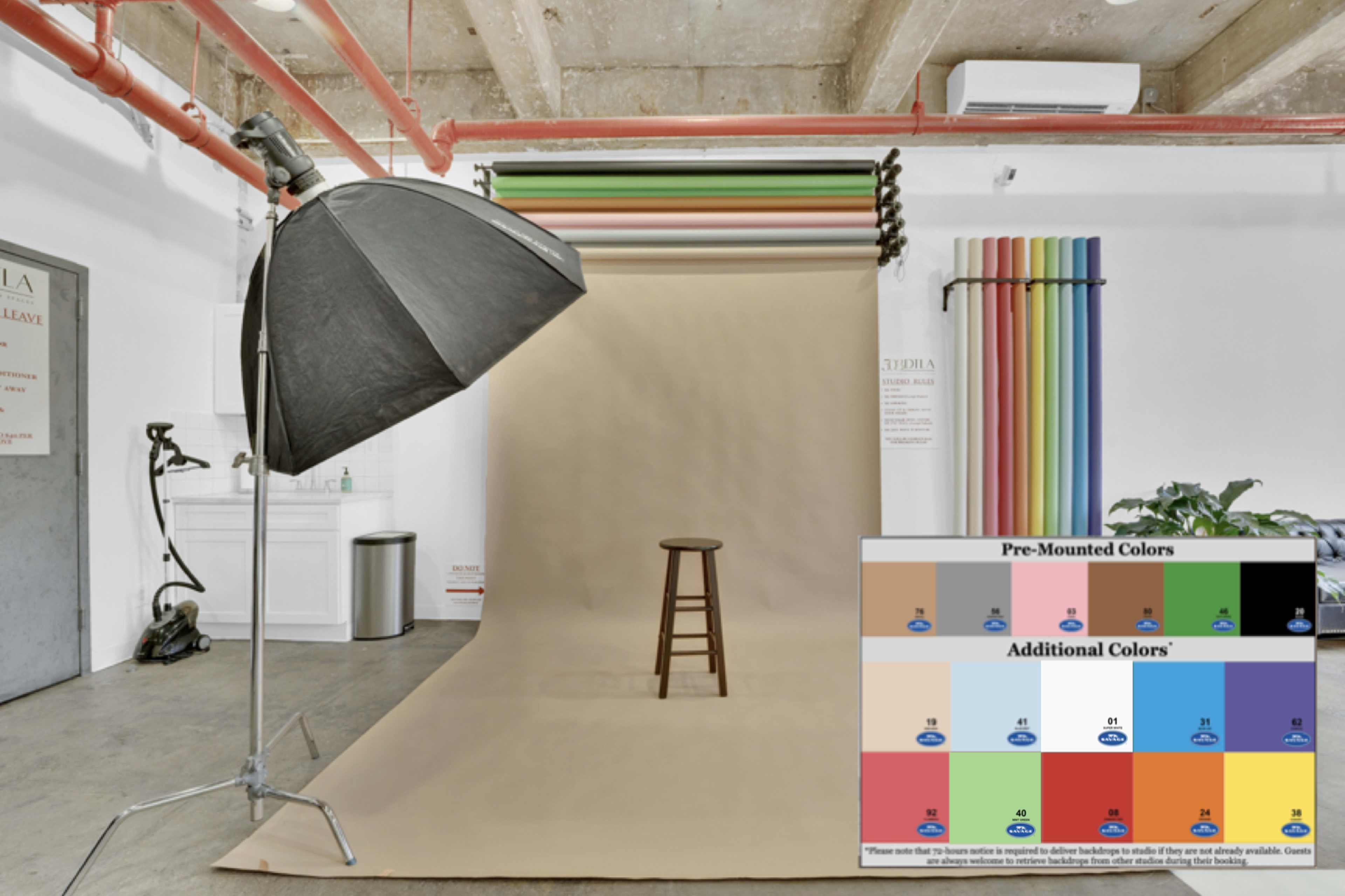 120: Affordable Natural Light Cyc Wall Studio w/ FREE Lighting & Equipment (AC & Heater Available!) Image in East Williamsburg, Brooklyn, NY
