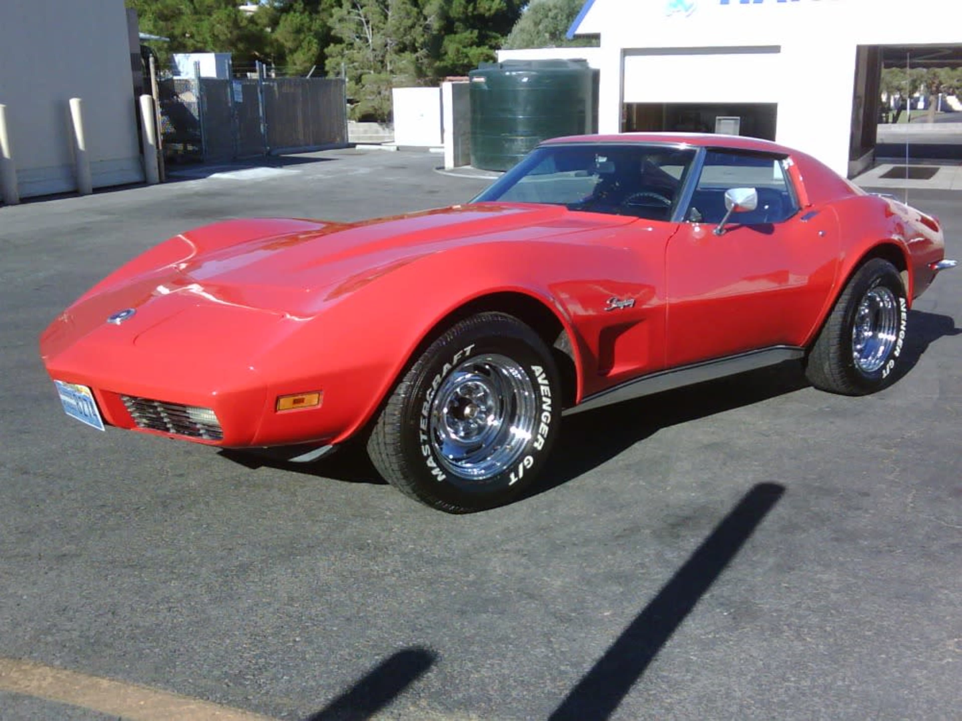 Photo Shoot with 1973 Corvette Stingray