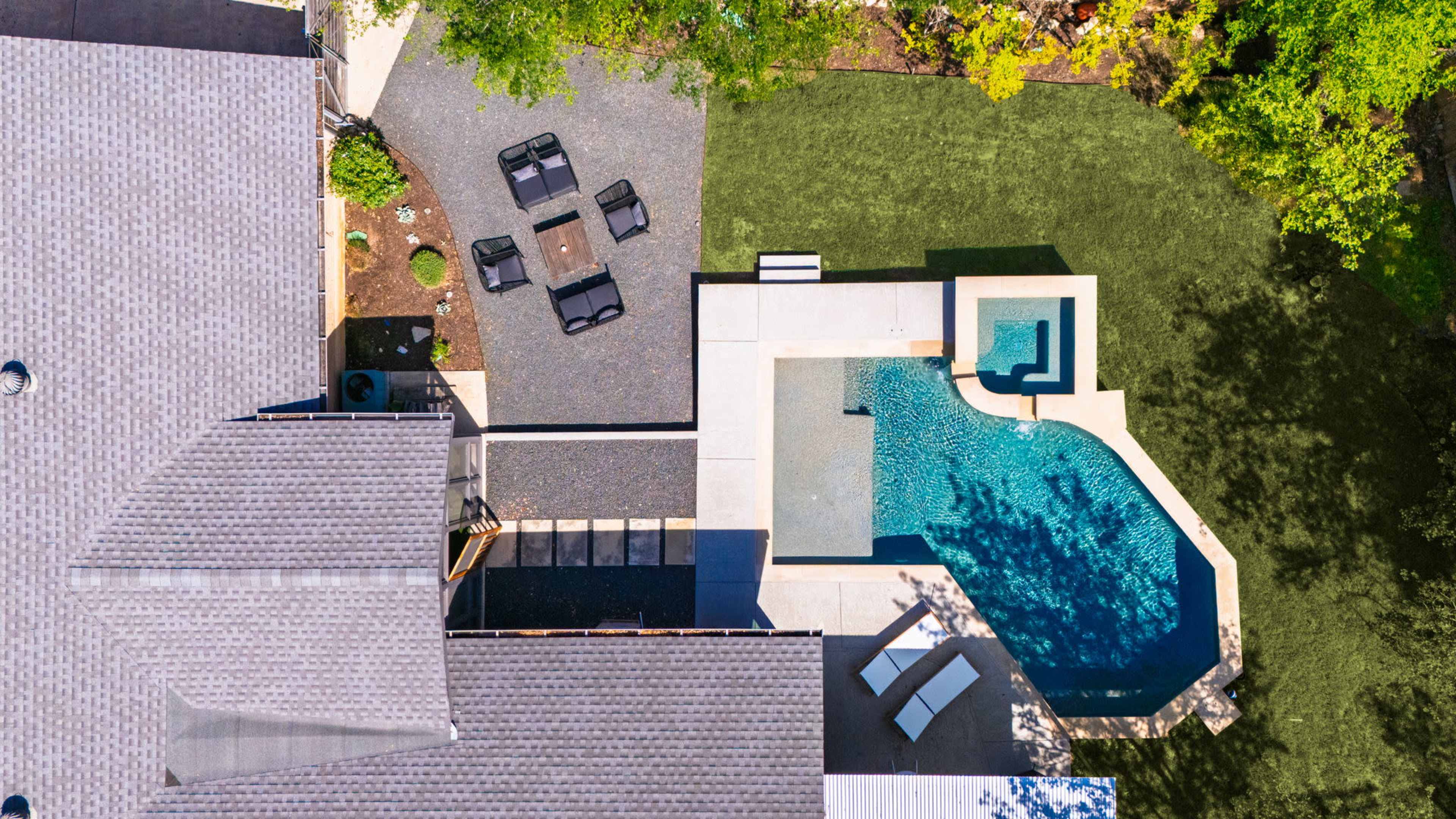 Spacious, modern Austin home with stunning pool and patio, Image in Barton Hills, Austin, TX