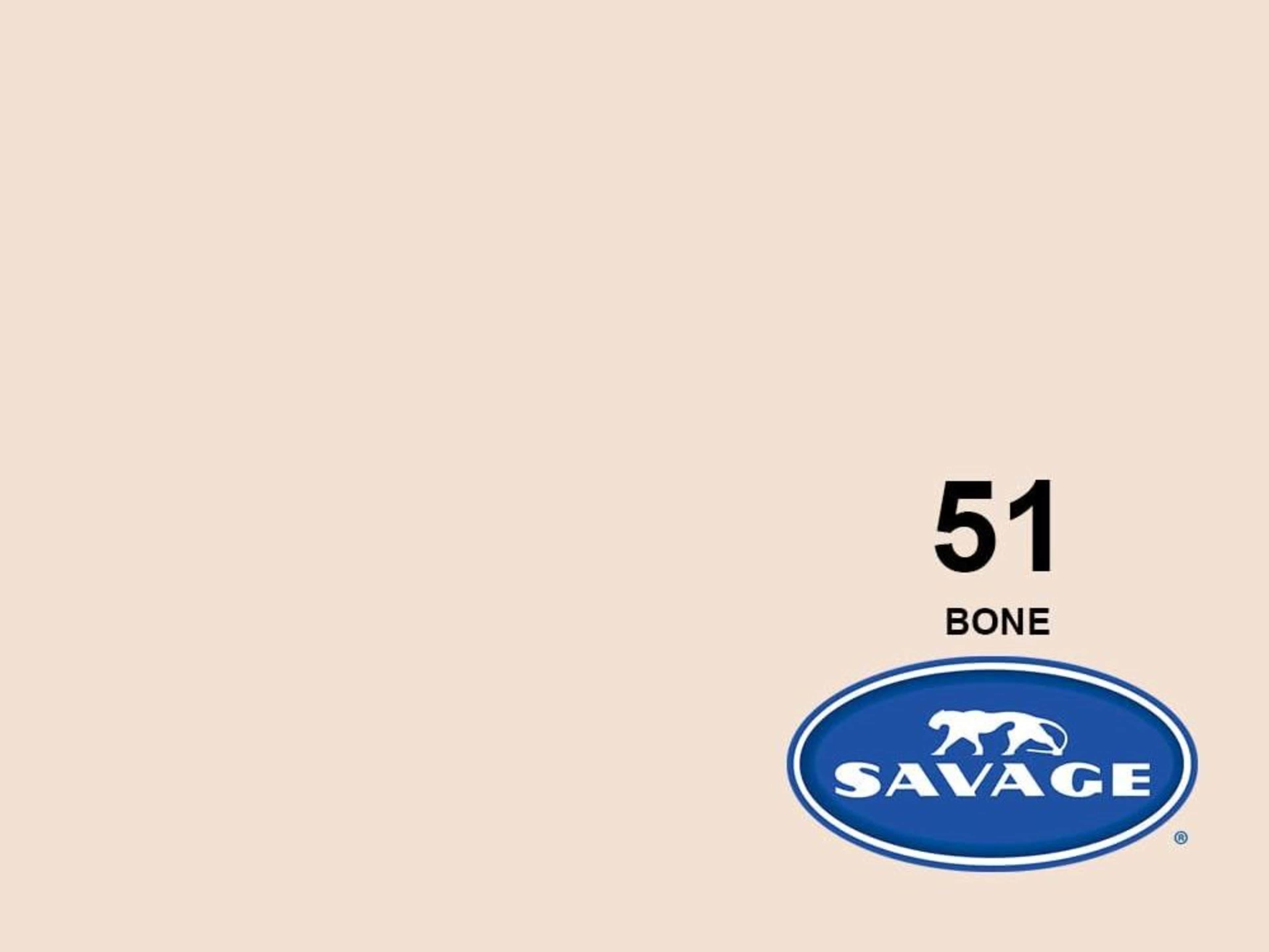 Savage Seamless Paper Backdrop (7 ft Width -Bone)