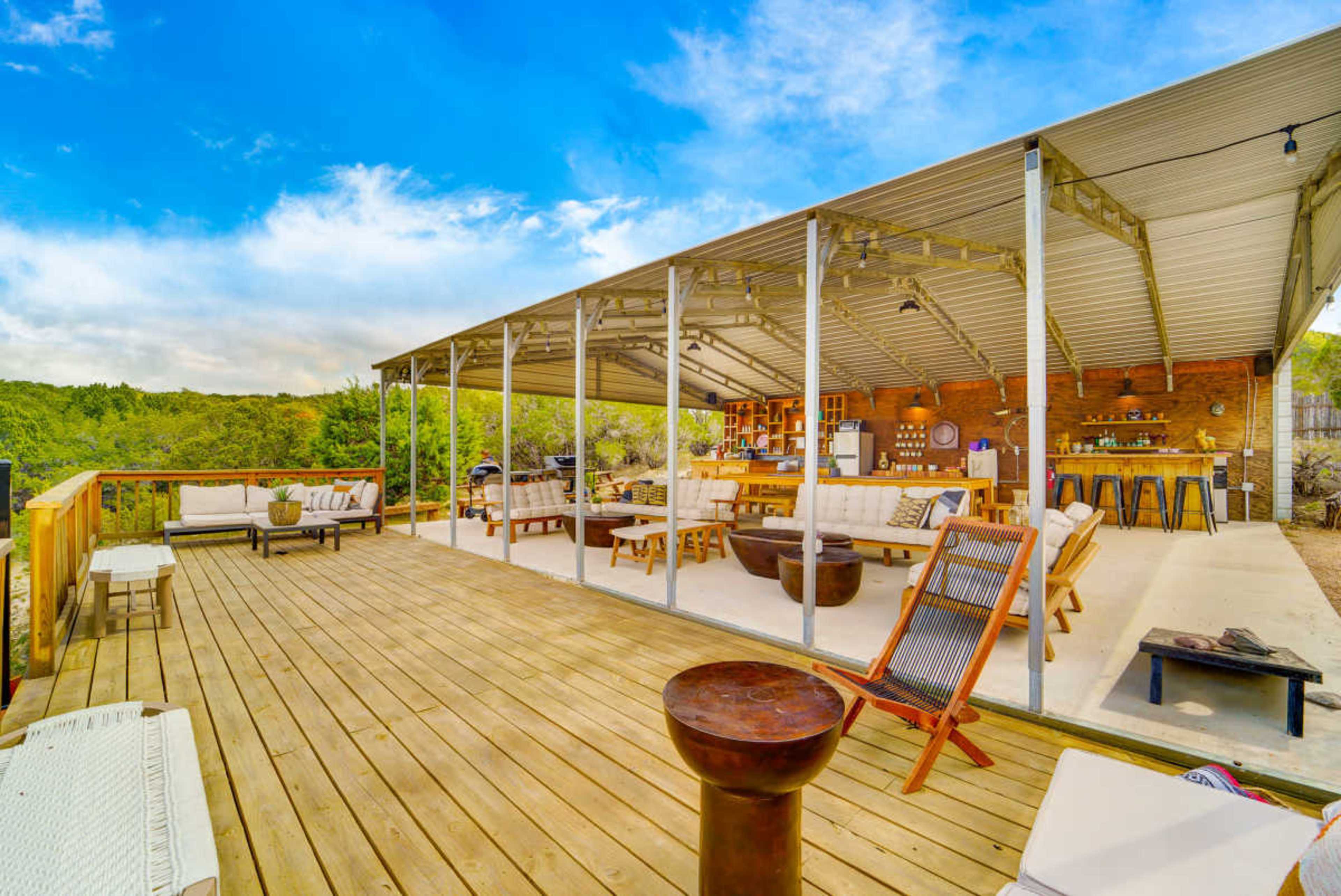 Texas Hill Country Tipi Glamping Retreat Image in , Dripping Springs, TX