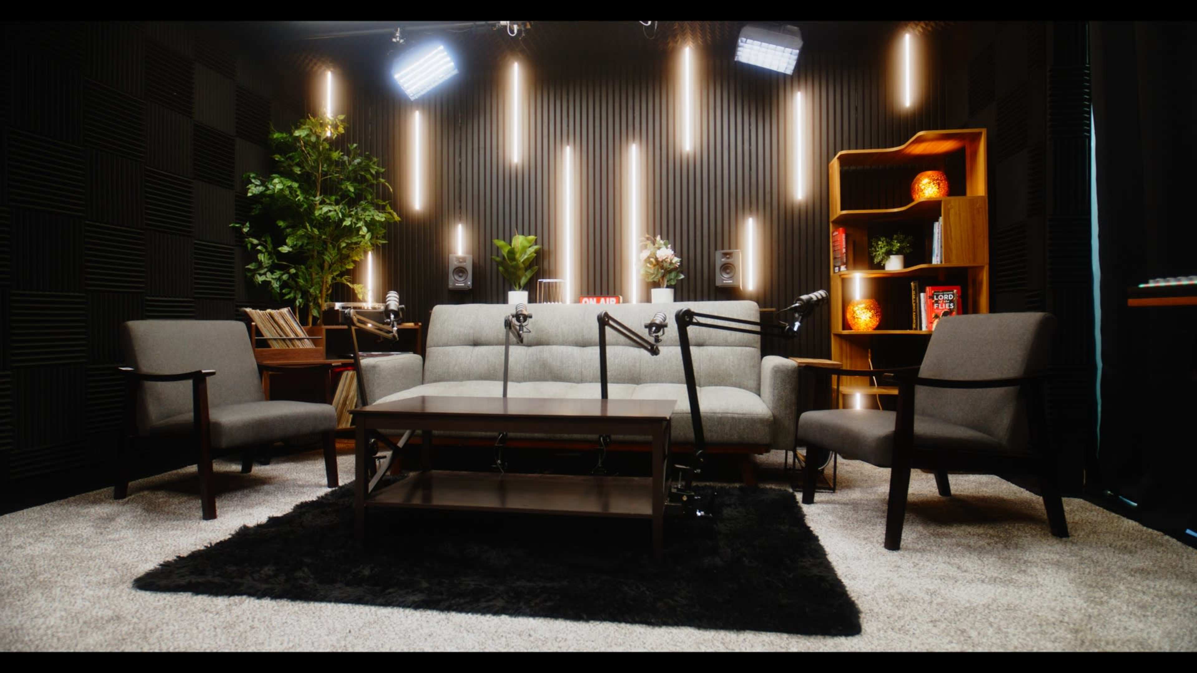 Podcast & Video Studio — Soundproof, Plug-and-Play | Peoria Image in Downtown Peoria, Peoria, AZ