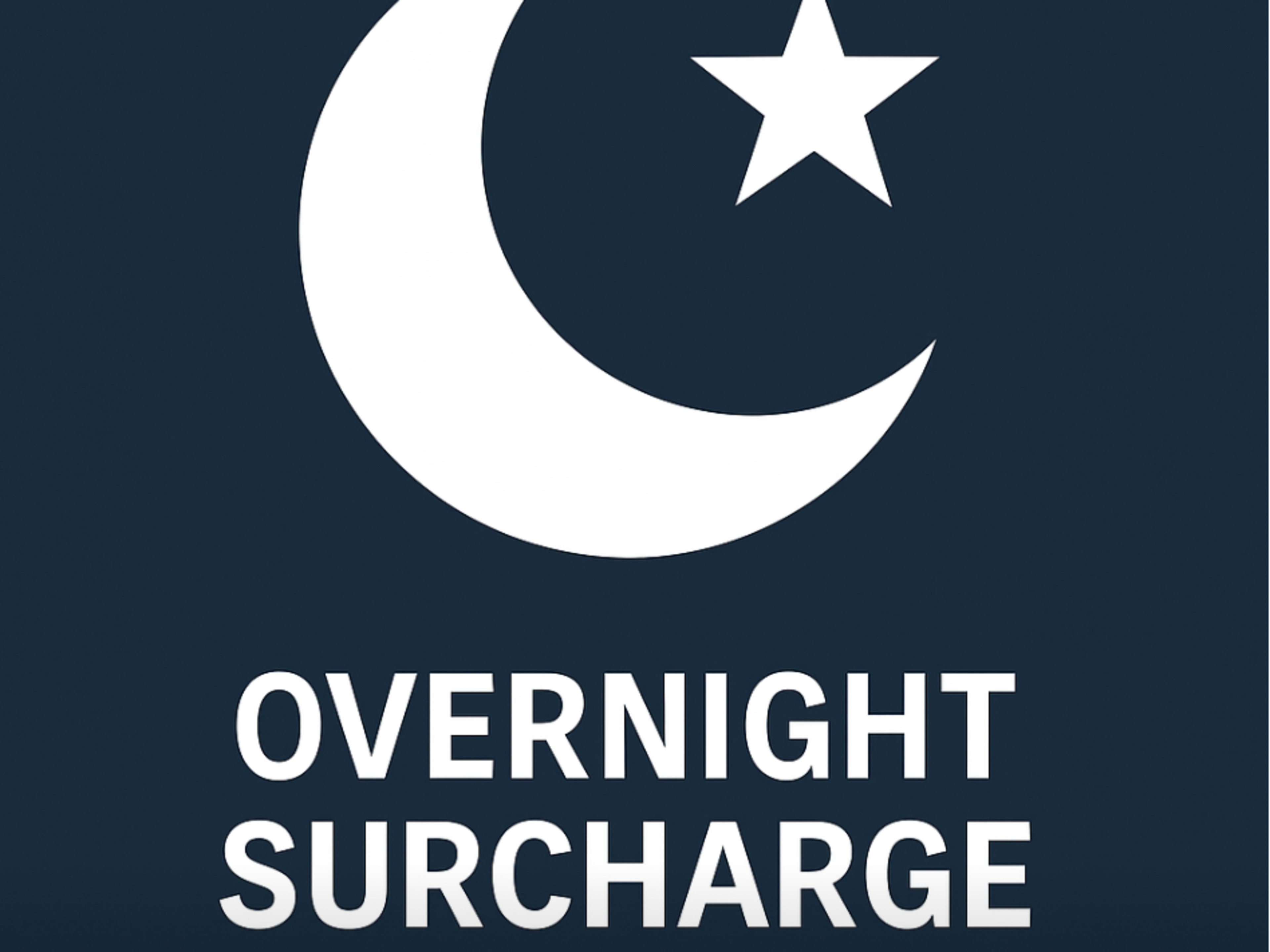 Overnight Surcharge
