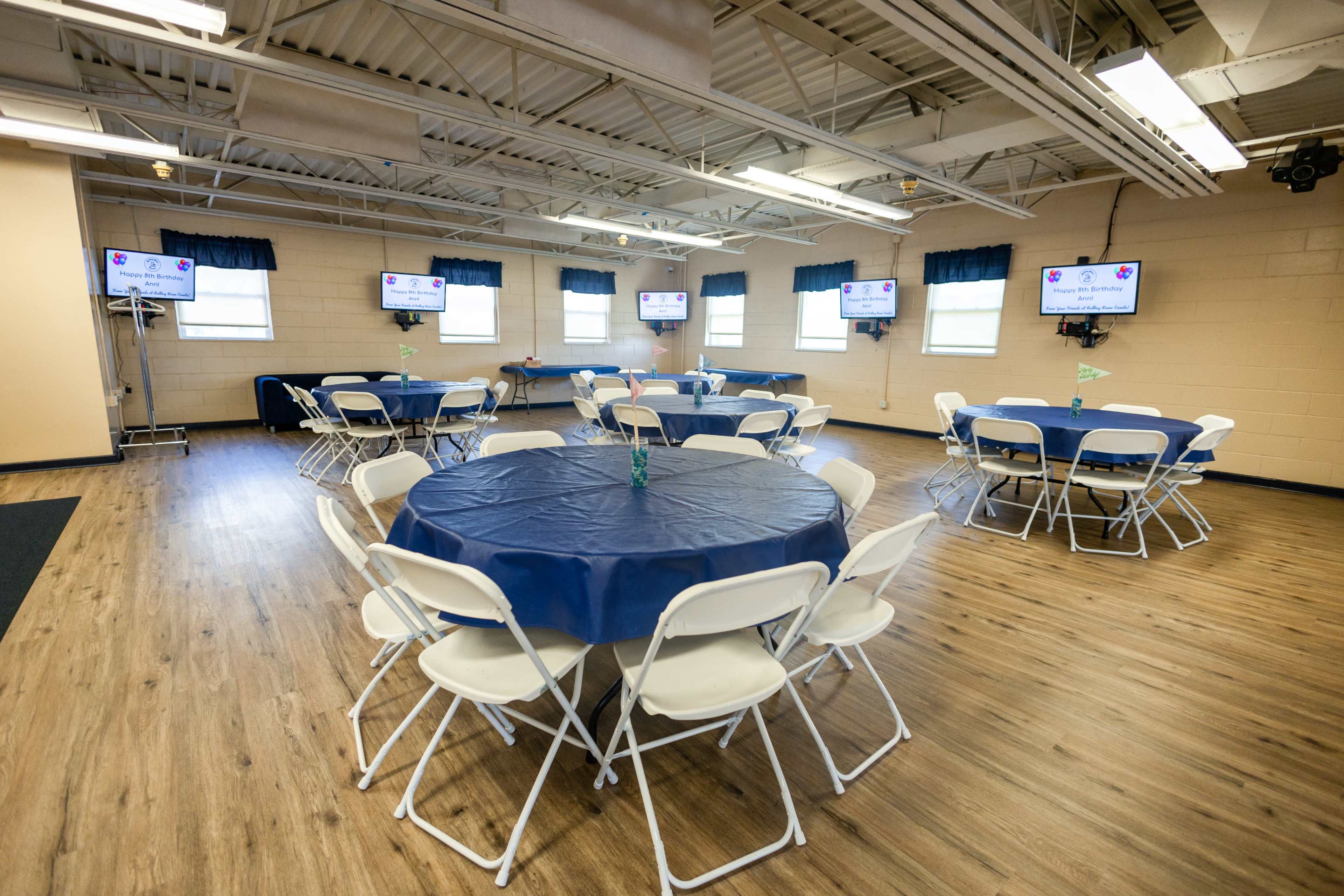 Indoor Air Conditioned Event Space Image in Hempstead, East Rockaway, NY