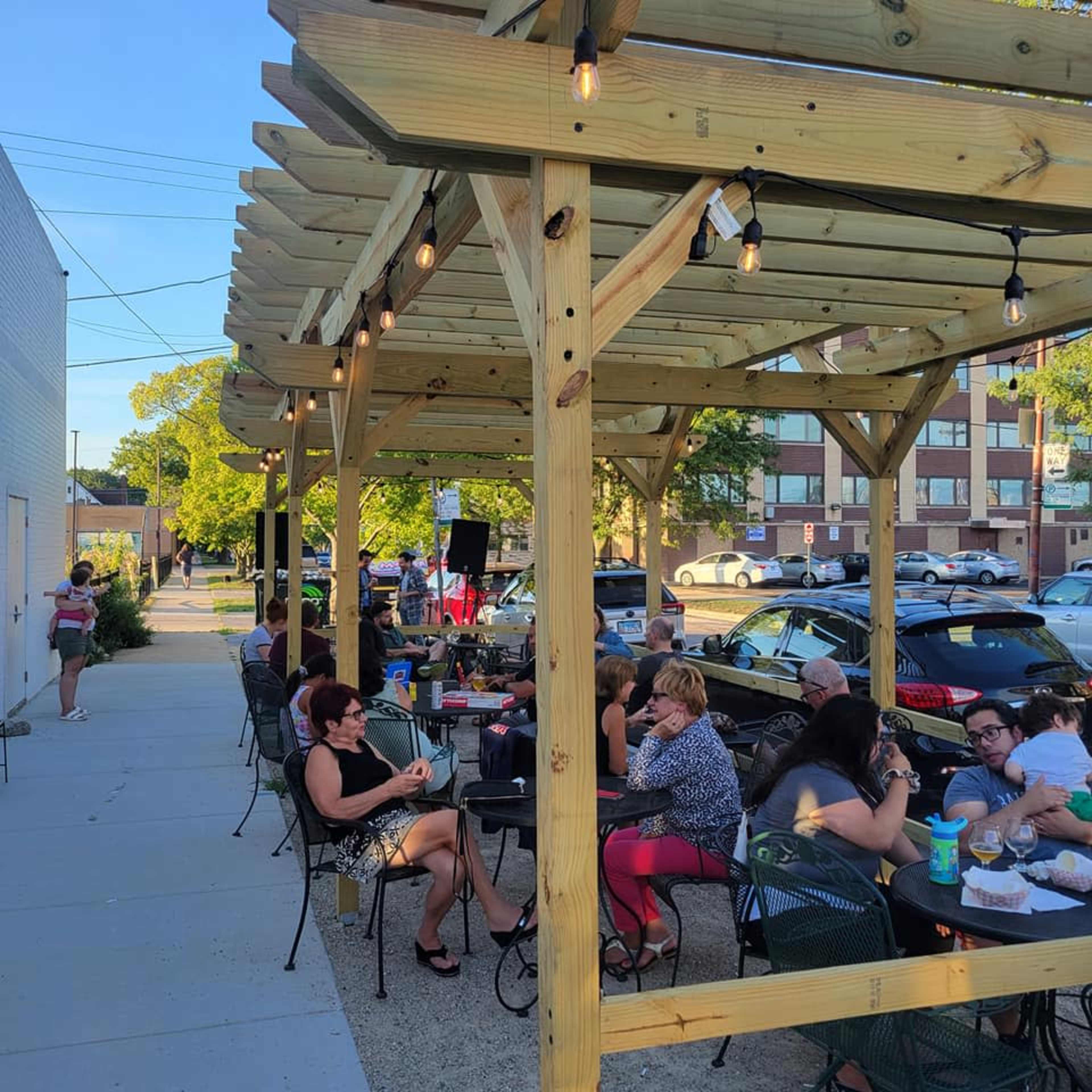 Northwest Chicago, beautiful, intimate brewery. Image in Portage Park, Chicago, IL
