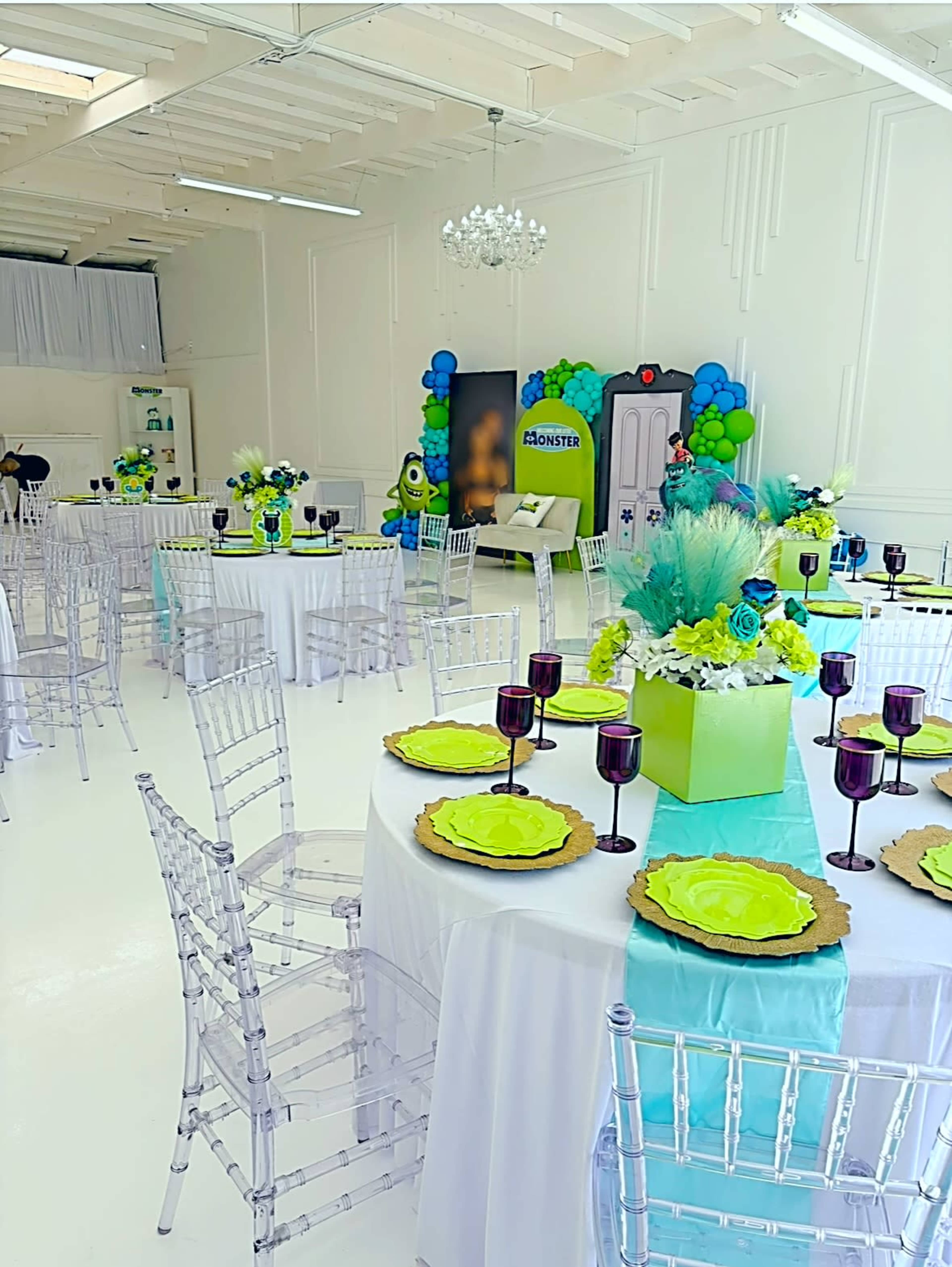 New Industrial All White Elegant Blank Canvas Venue Image in Cerritos, Cerritos, CA