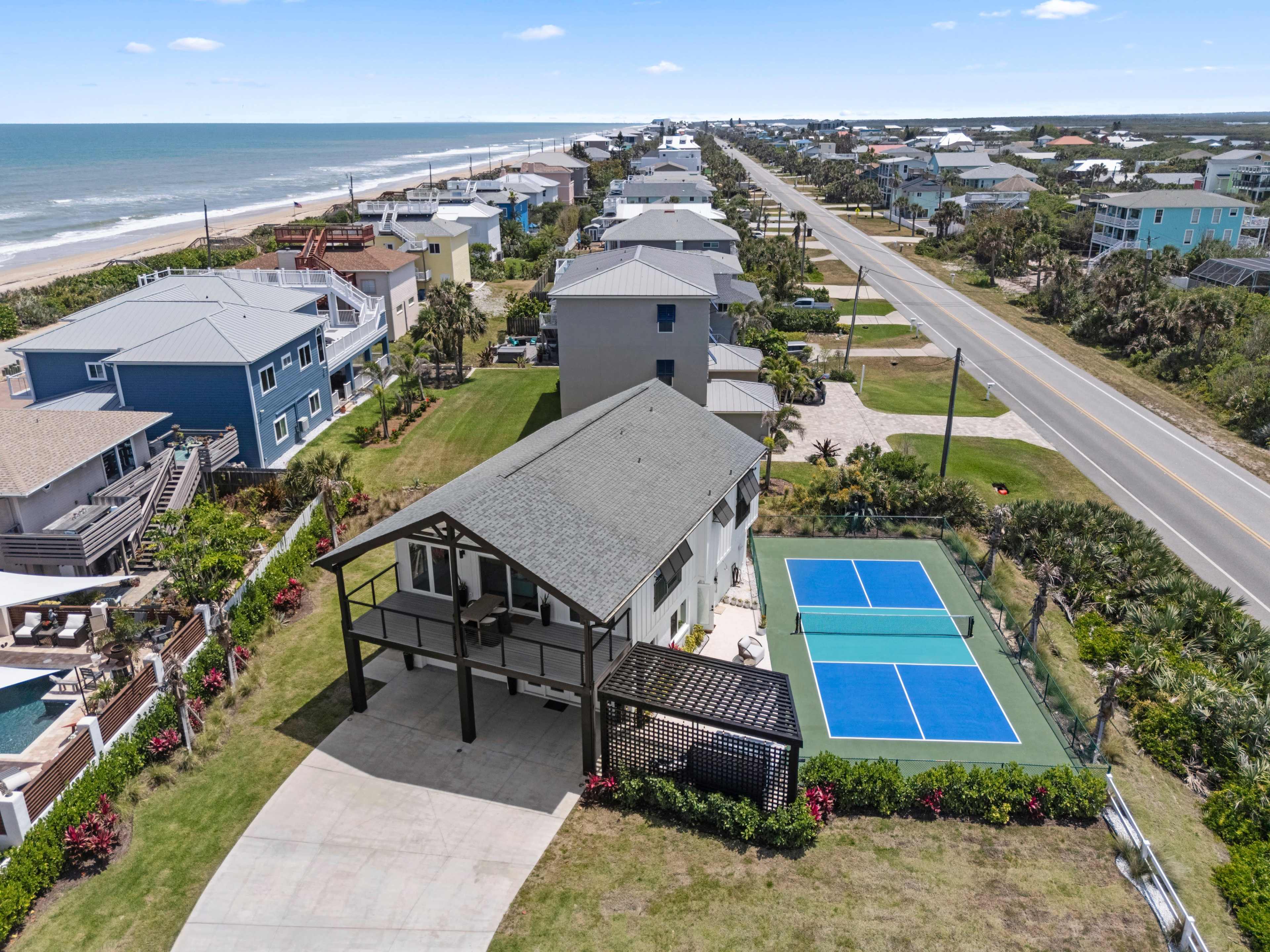 Private Pickelball Court Image in Bethune Volusia Beach, New Smyrna Beach, FL
