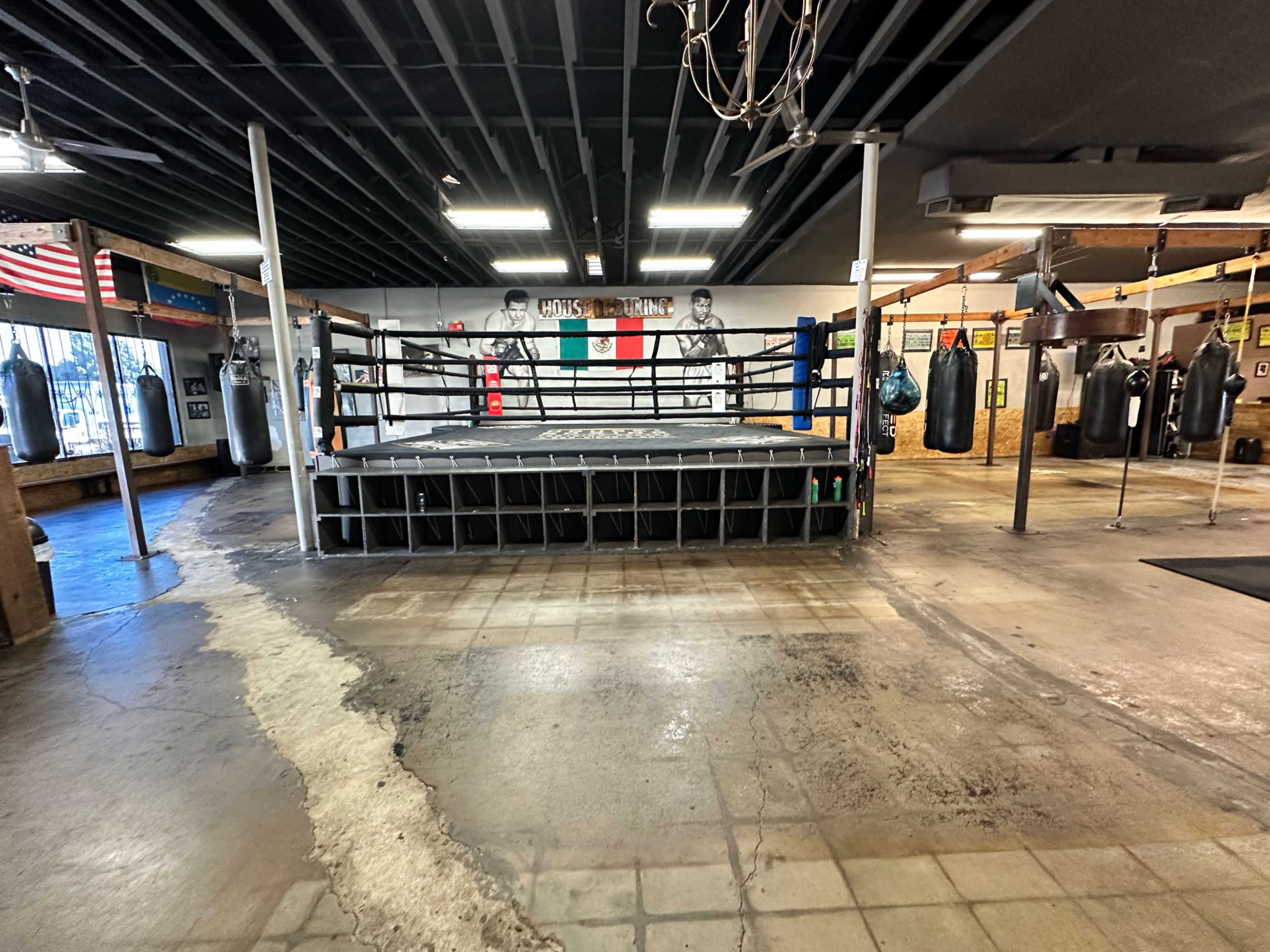 Urban Historical Rustic & Old Skool Style Boxing Gym Image in Paradise Hills, San Diego, CA