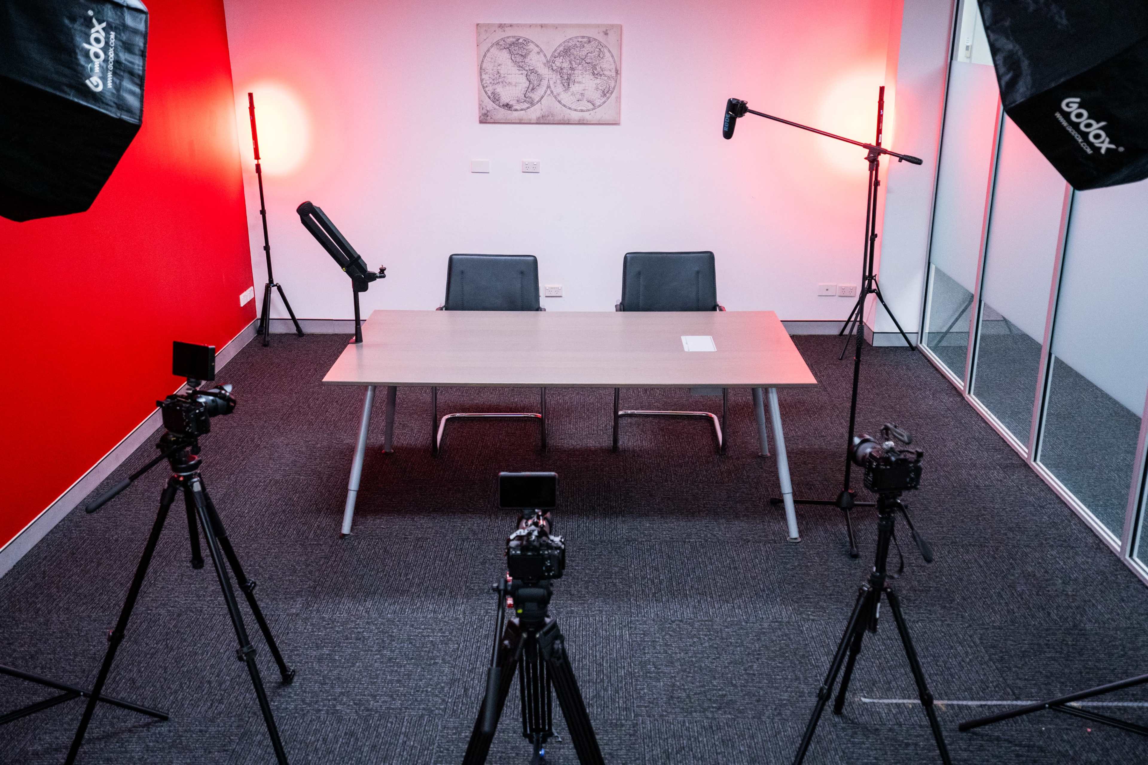 Reeze Media Podcast and Video Studio Image in Camellia, Rosehill, NSW