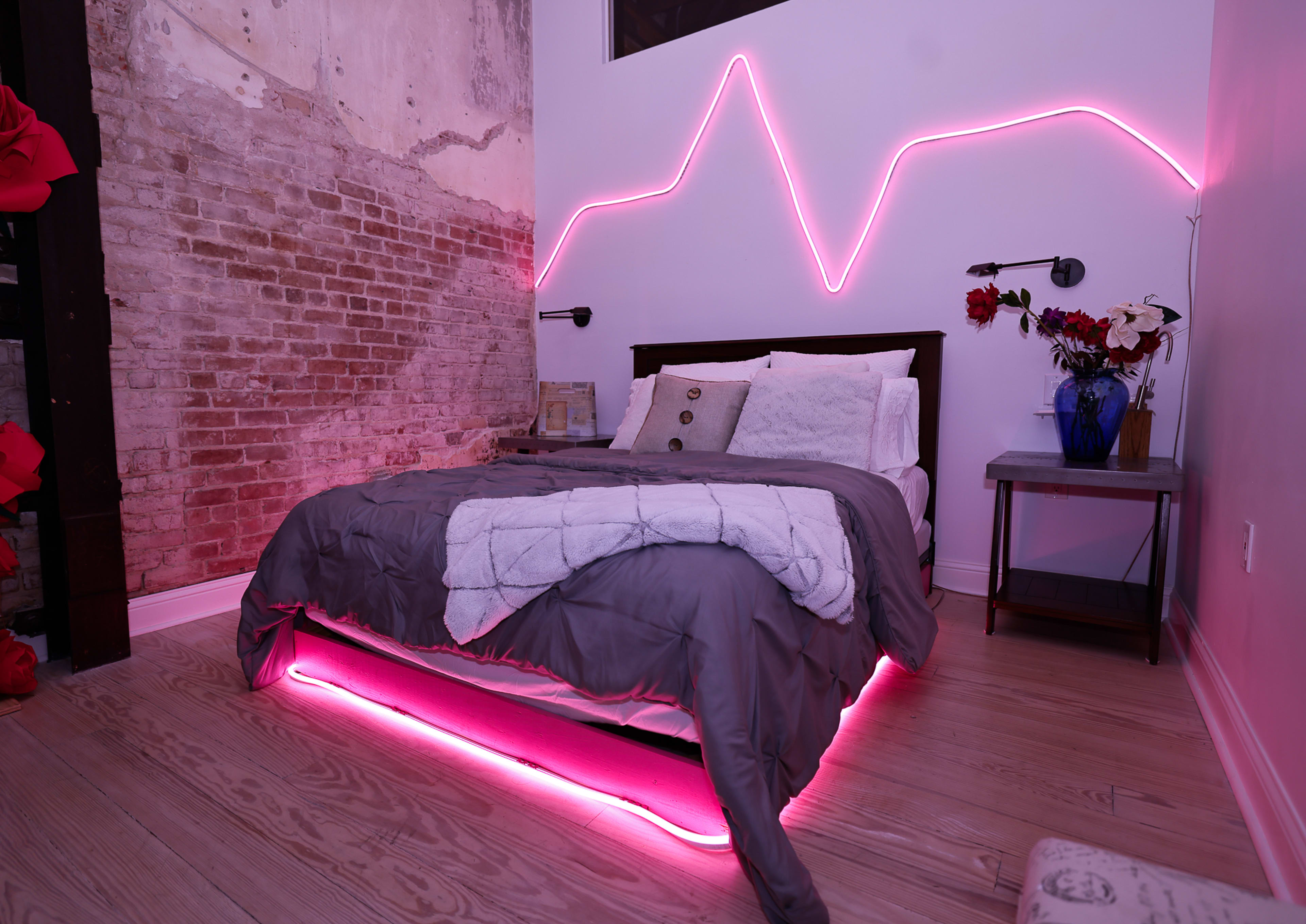 The Nellie Rose | Downtown Modern-Industrial Loft with Natural Light and Private Rooftop Image in Downtown Houston, Houston, TX