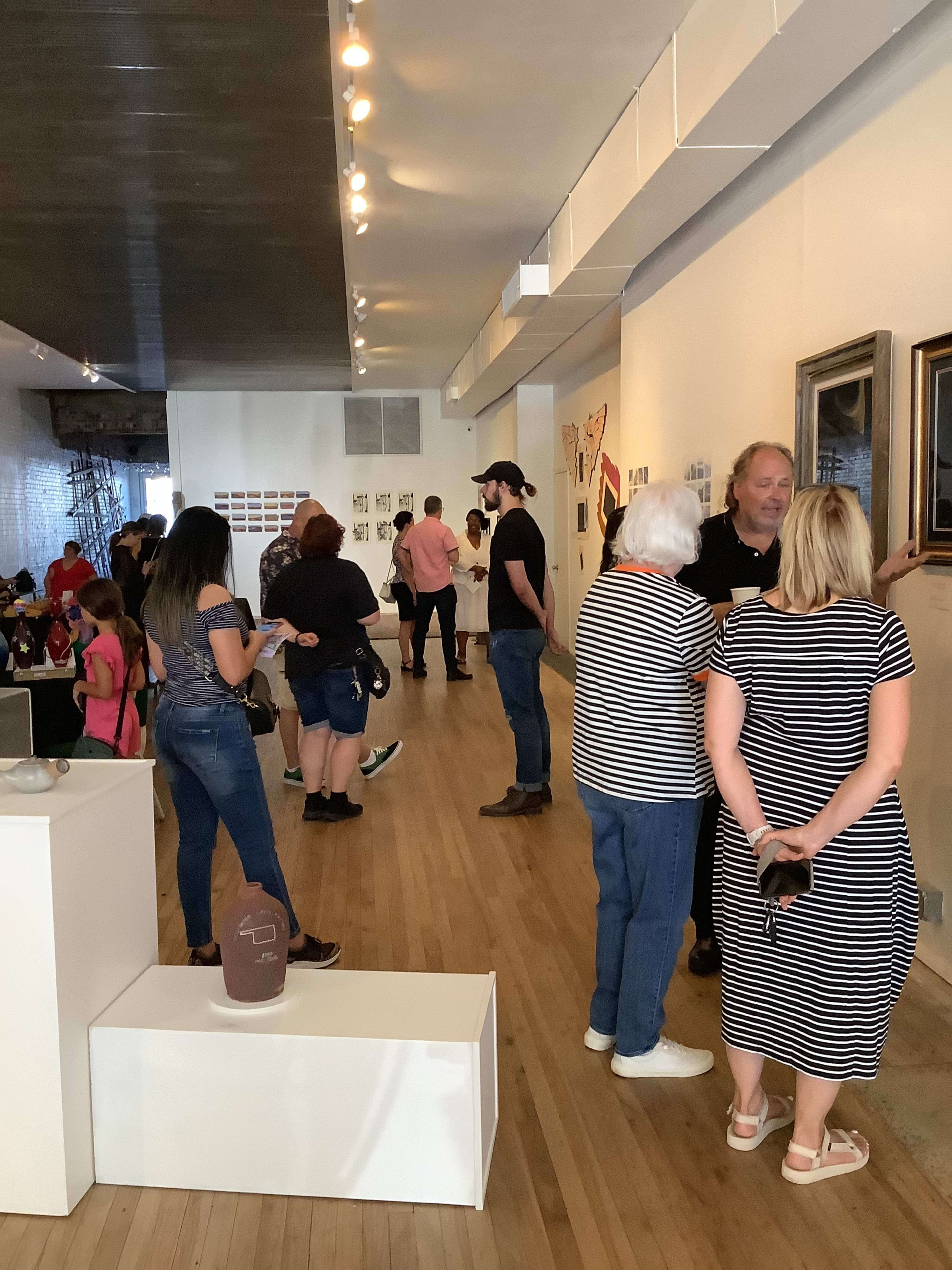 Event Space at Inviting Contemporary Art Gallery Image in Stillwater, Stillwater, OK