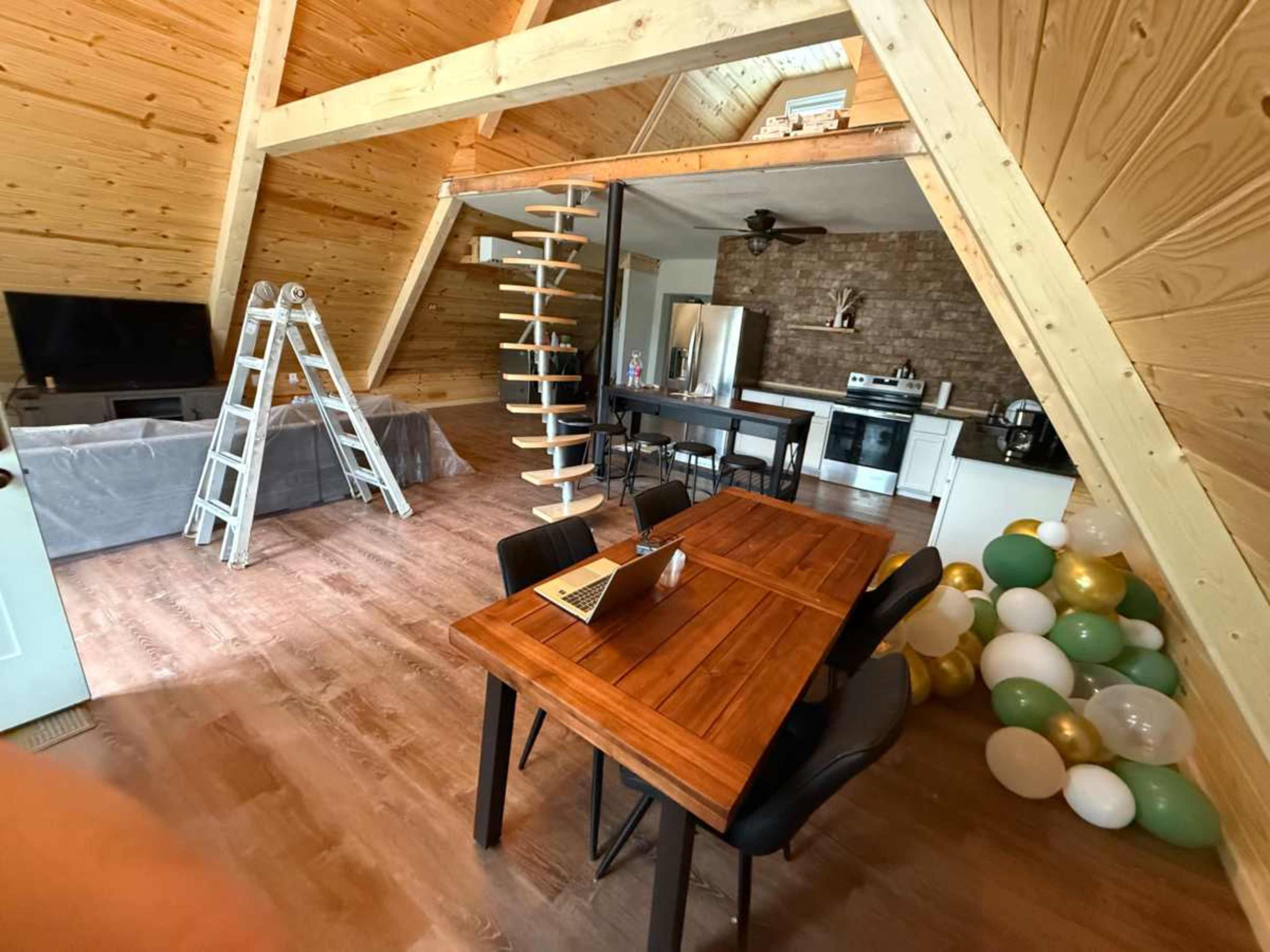 A Frame home in ranch setting. Image in , Florence, TX