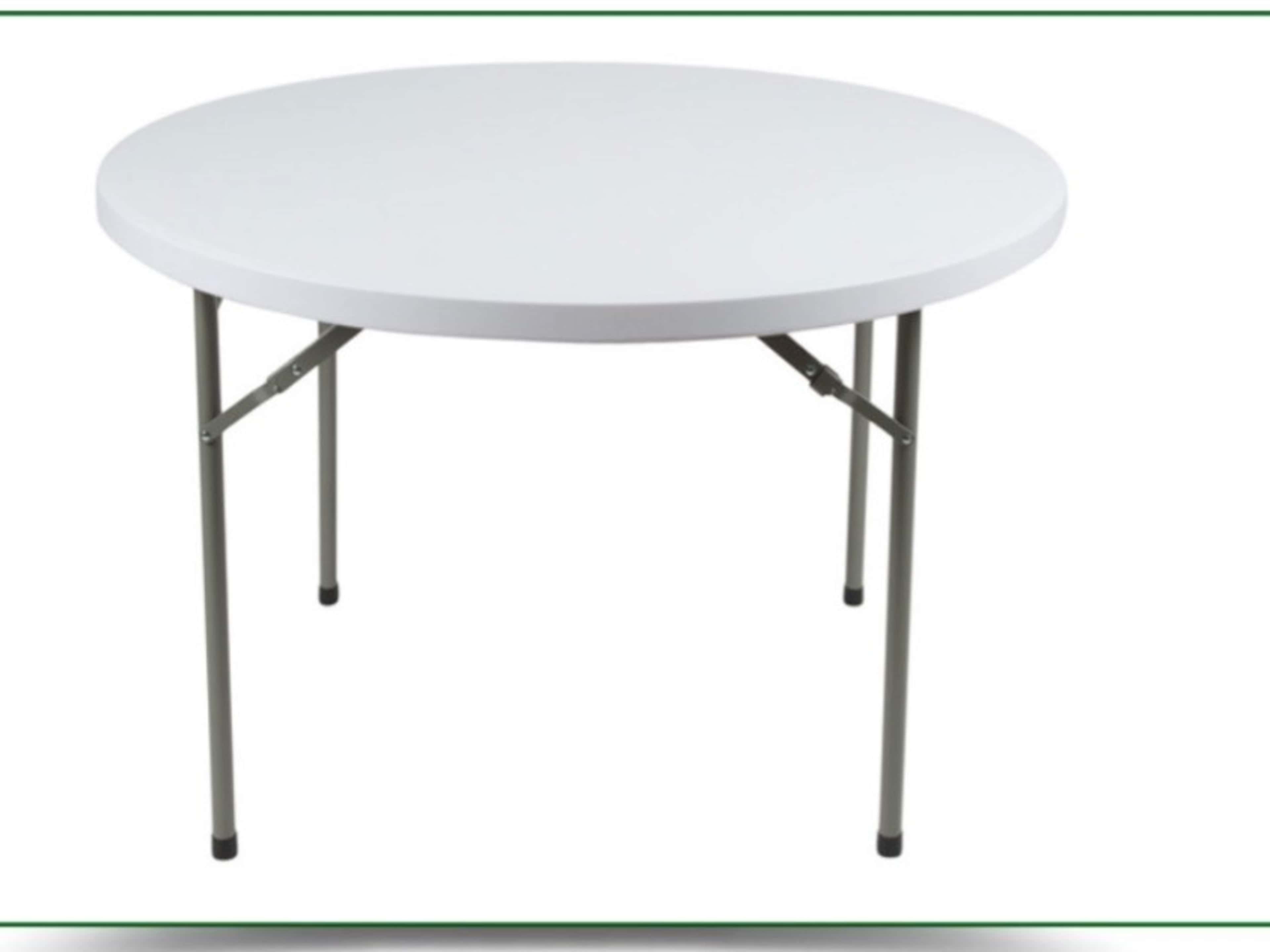 White Round Table