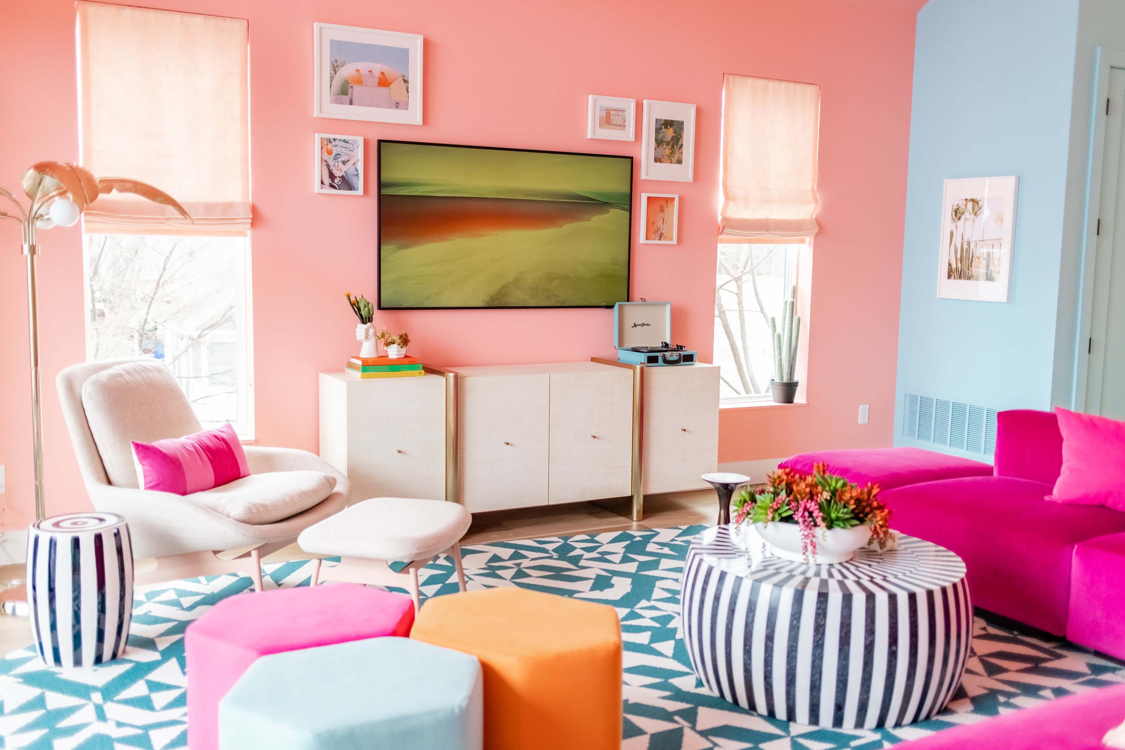 Over the top colorful designer decorated home! Image in Old East Dallas, Dallas, TX