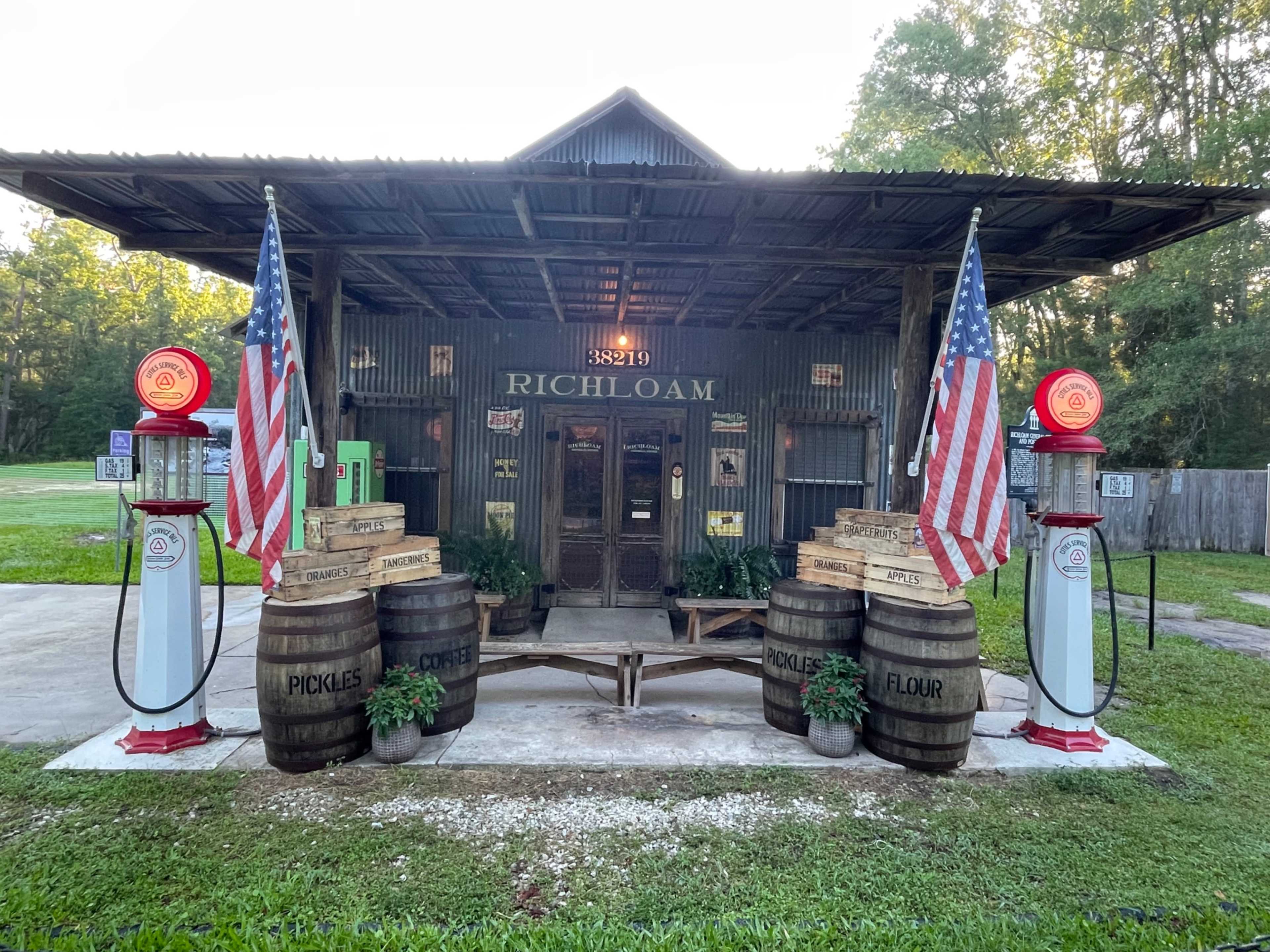 Authentic Historical Richloam General Store located in the Withlacocchee State Forest Image in , Webster, FL