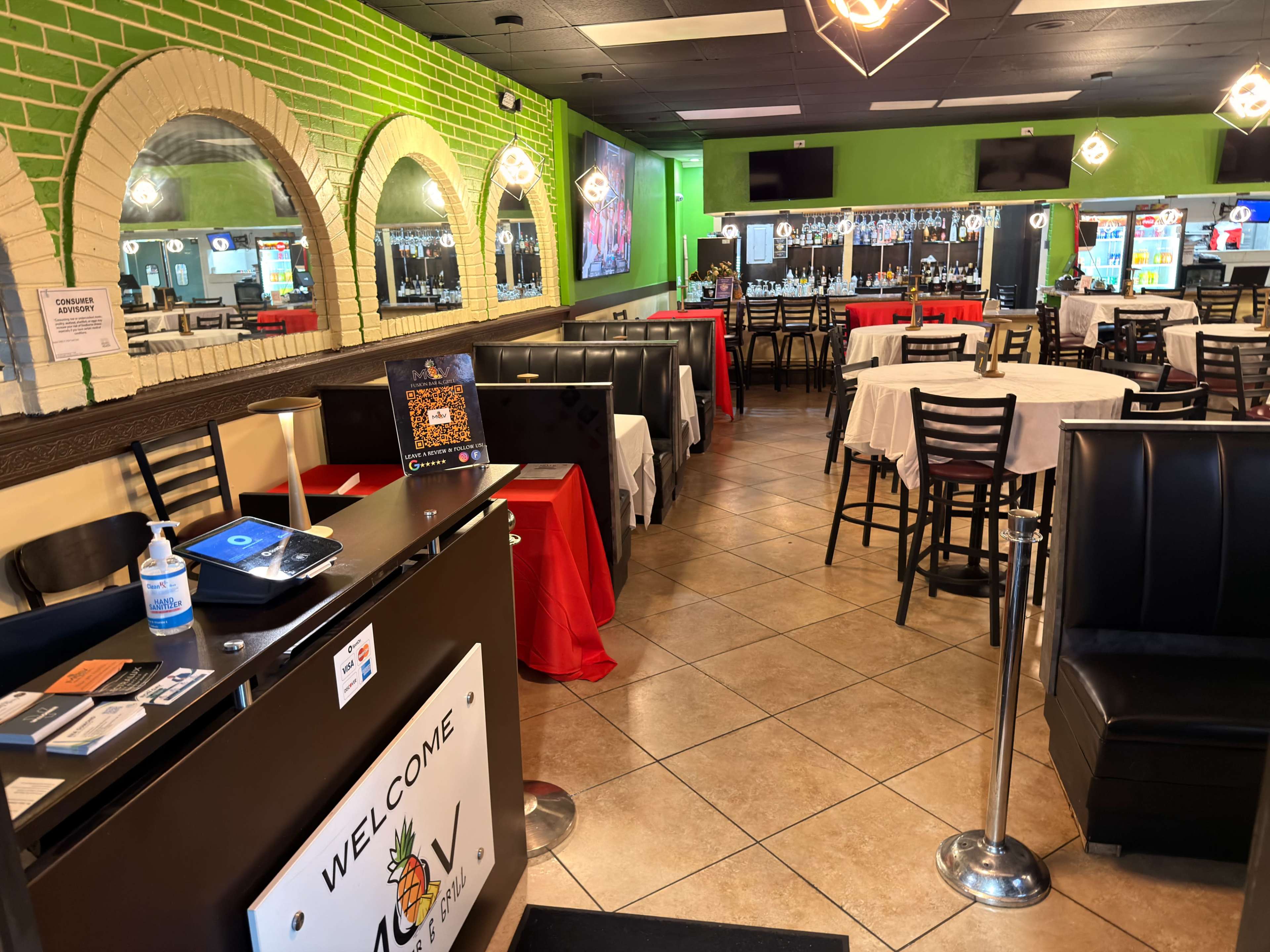 Spacious Restaurant w/ Stage & VIP Seating Image in Sunrise, Fort Lauderdale, FL