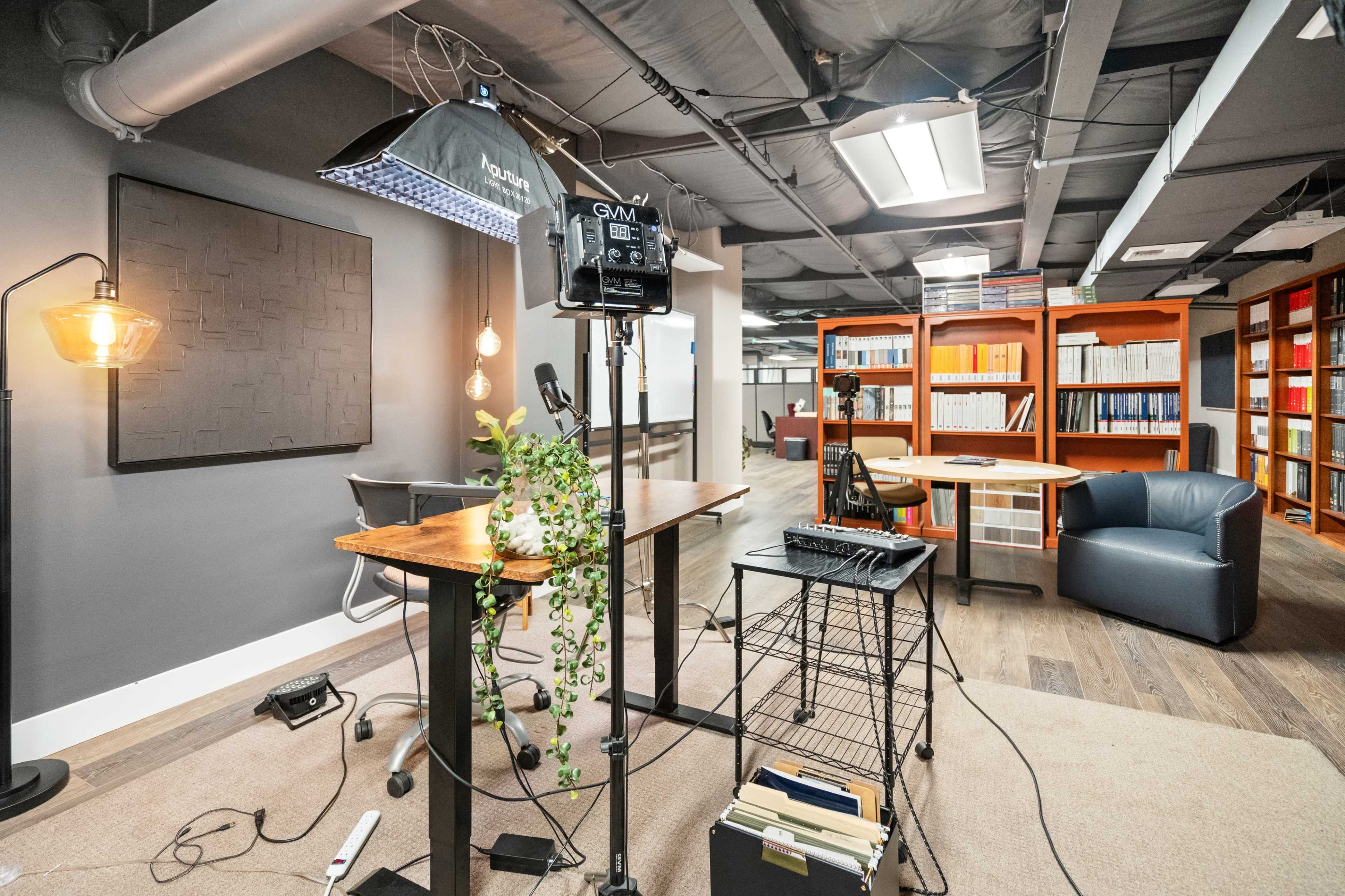 Modern Podcast/Youtube/Video studio Image in Chico, Chico, CA