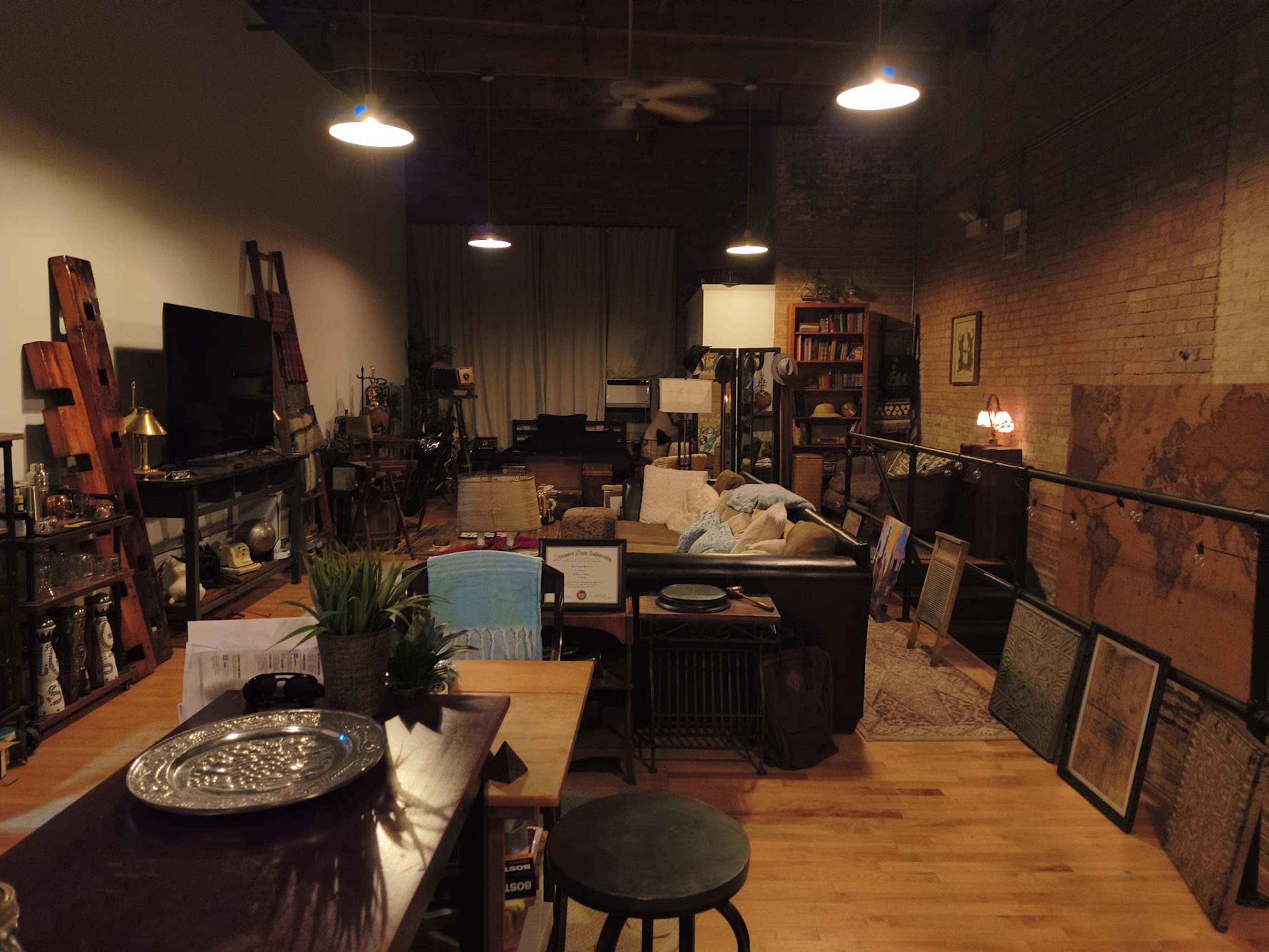 West Lakeview Motorcyclist Industrial Loft Image in Lake View, Chicago, IL