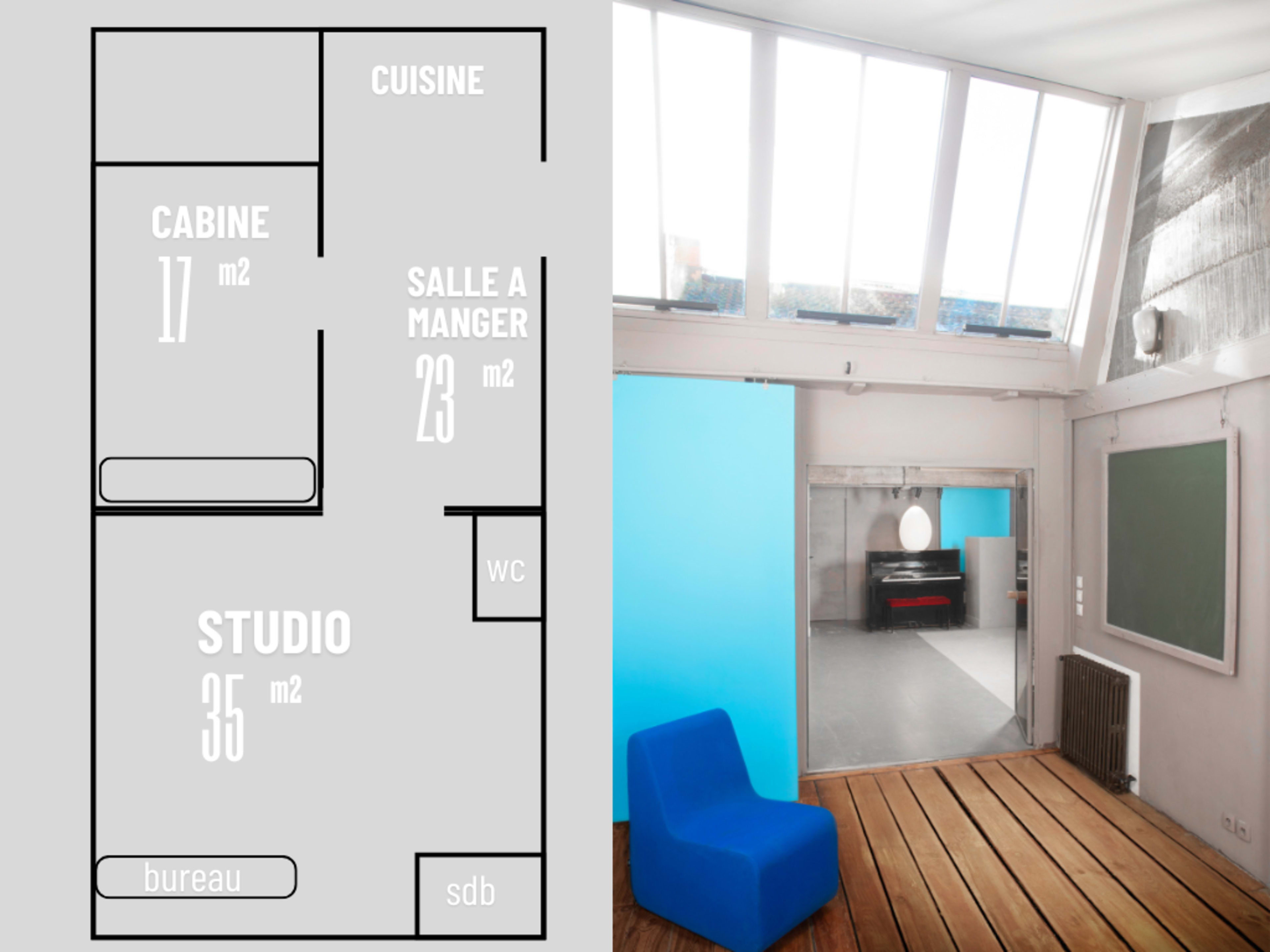 Loft récréatif de production bas montreuil Image in , MONTREUIL