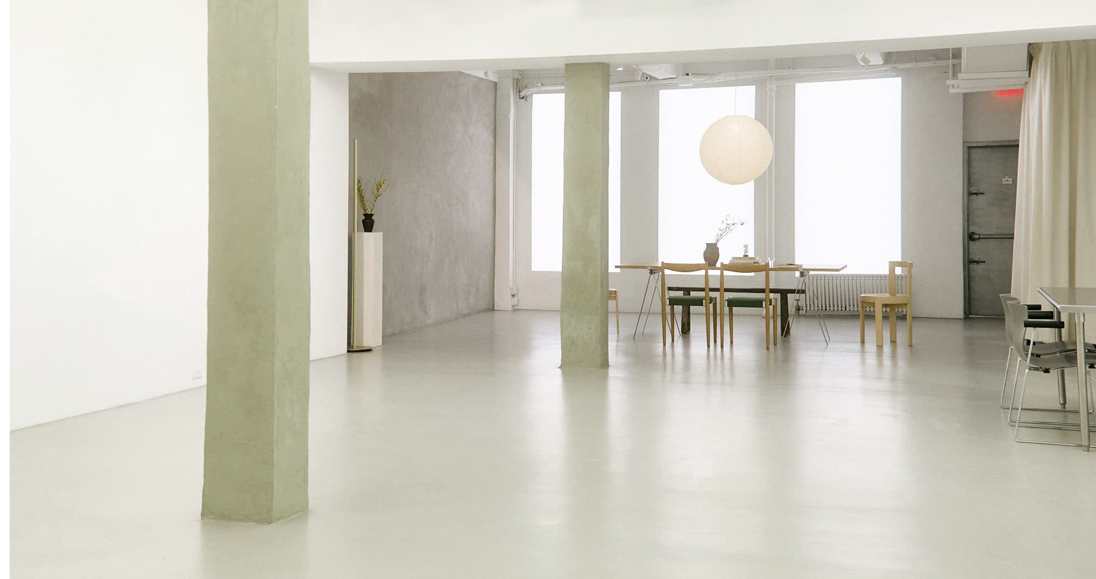 Our space artfully blends Nordic simplicity with Japanese craftsmanship, creating elegant backdrop for your vision. From editorial shoots, showroom to popup exhibitions. Each corner has been crafted to amplify your brand’s story through thoughtful design elements. Image in Bowery, New York, NY