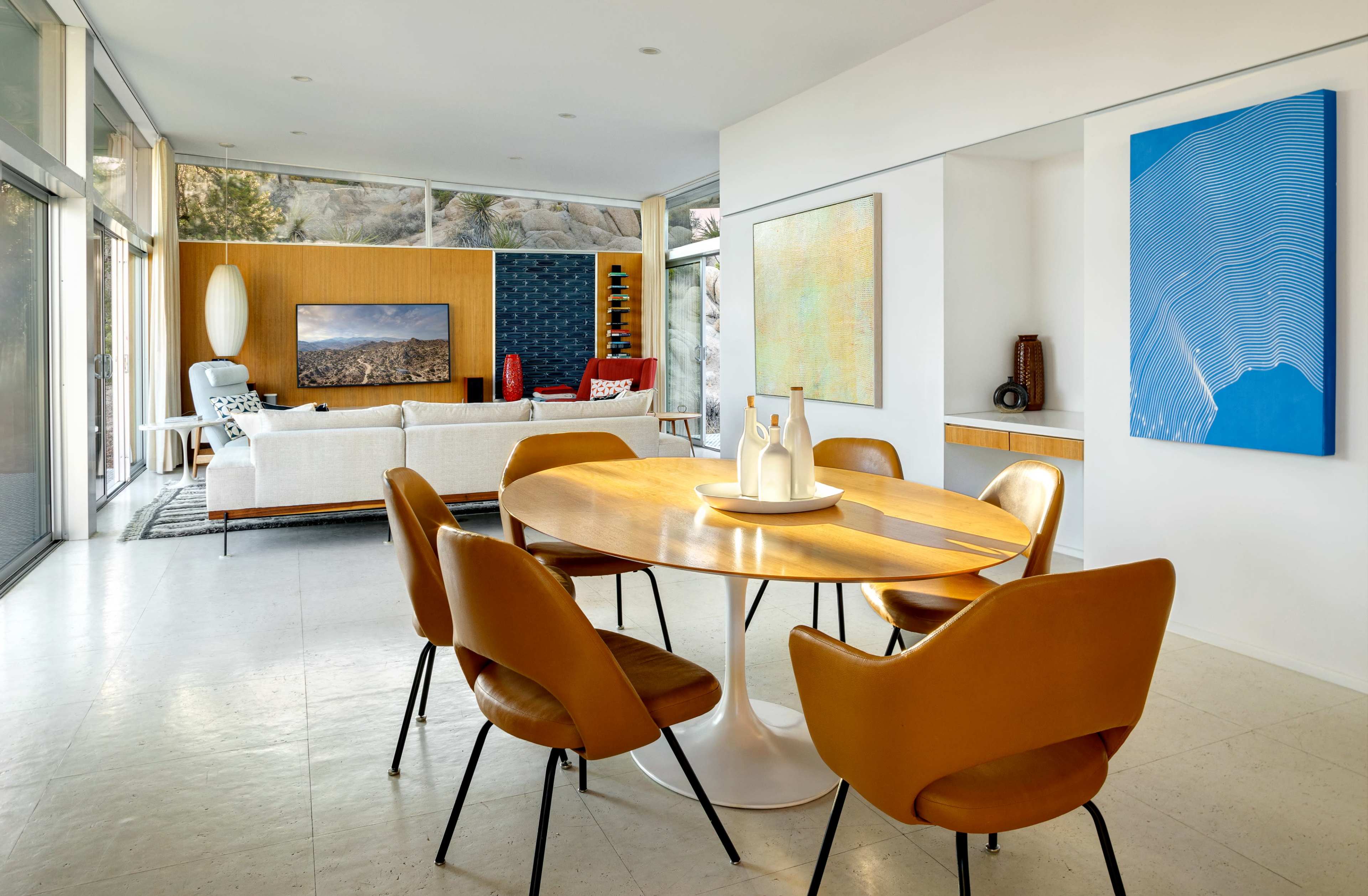 Mid-Century Desert House on 20 Acres Image in , Yucca Valley, CA