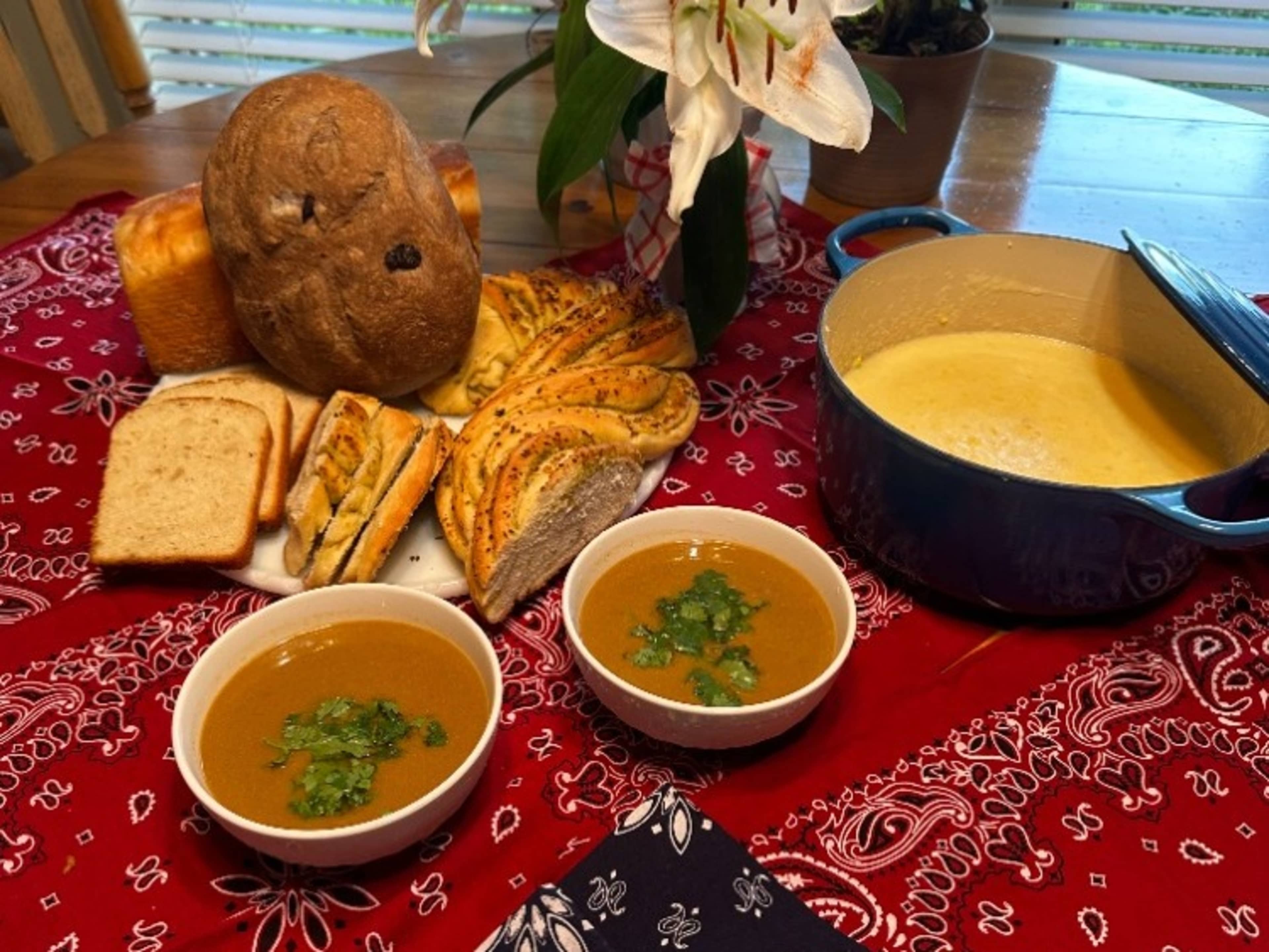 Soup and Bread Buffet