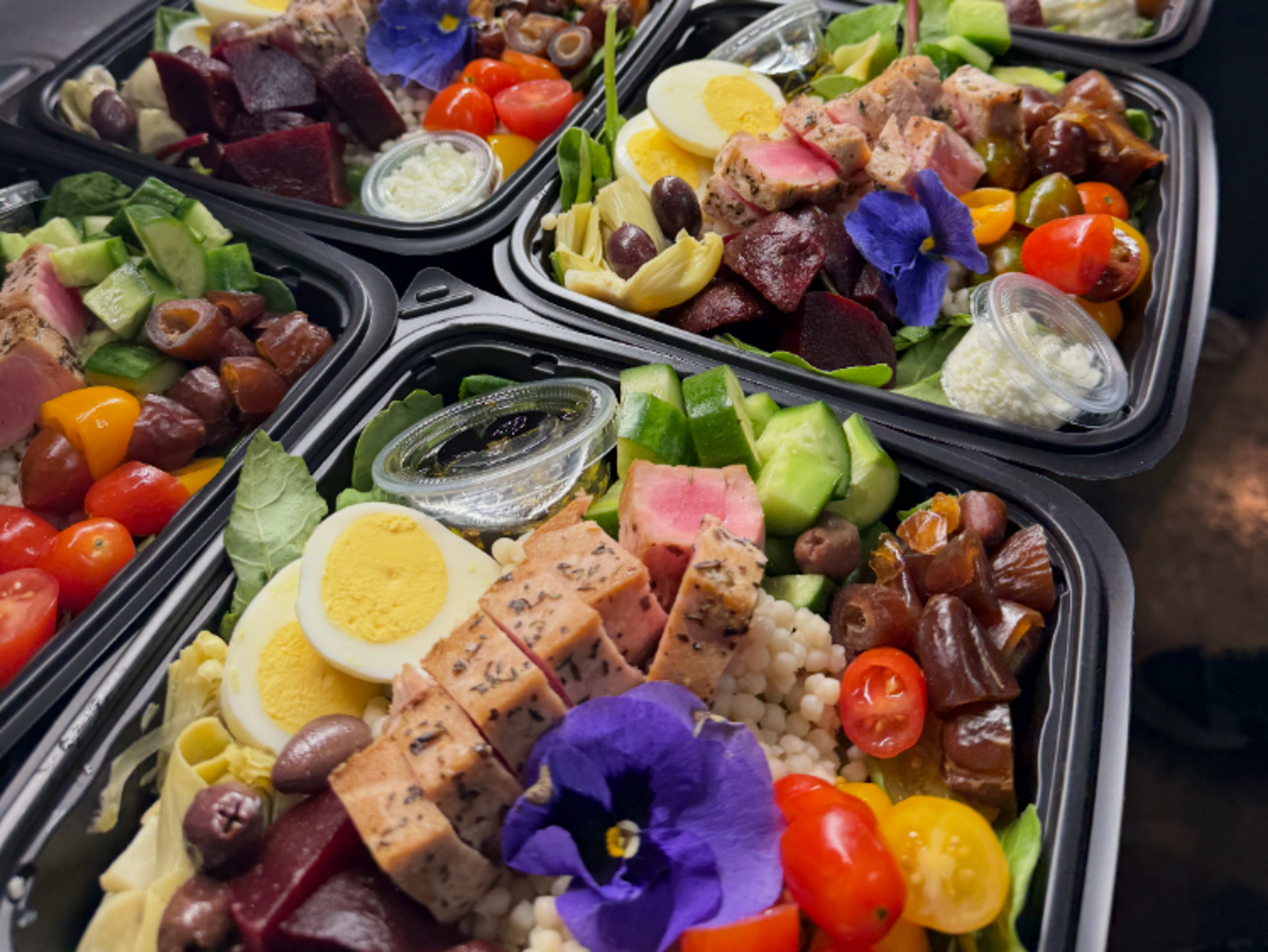 Individual Salad Bowls