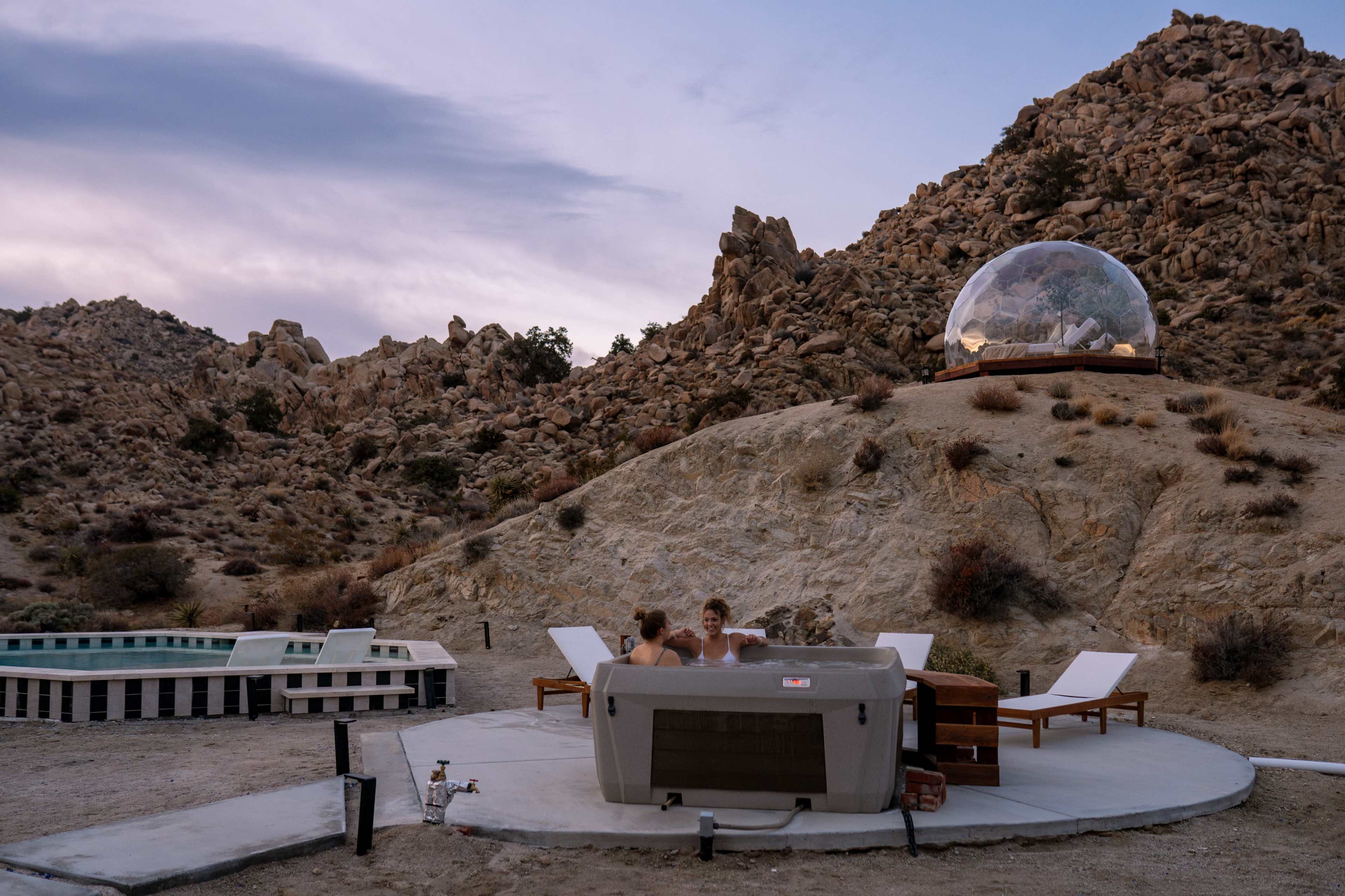 Stargazing Dome Home w/ Pool and Views Image in Yucca Valley, Yucca Valley, CA