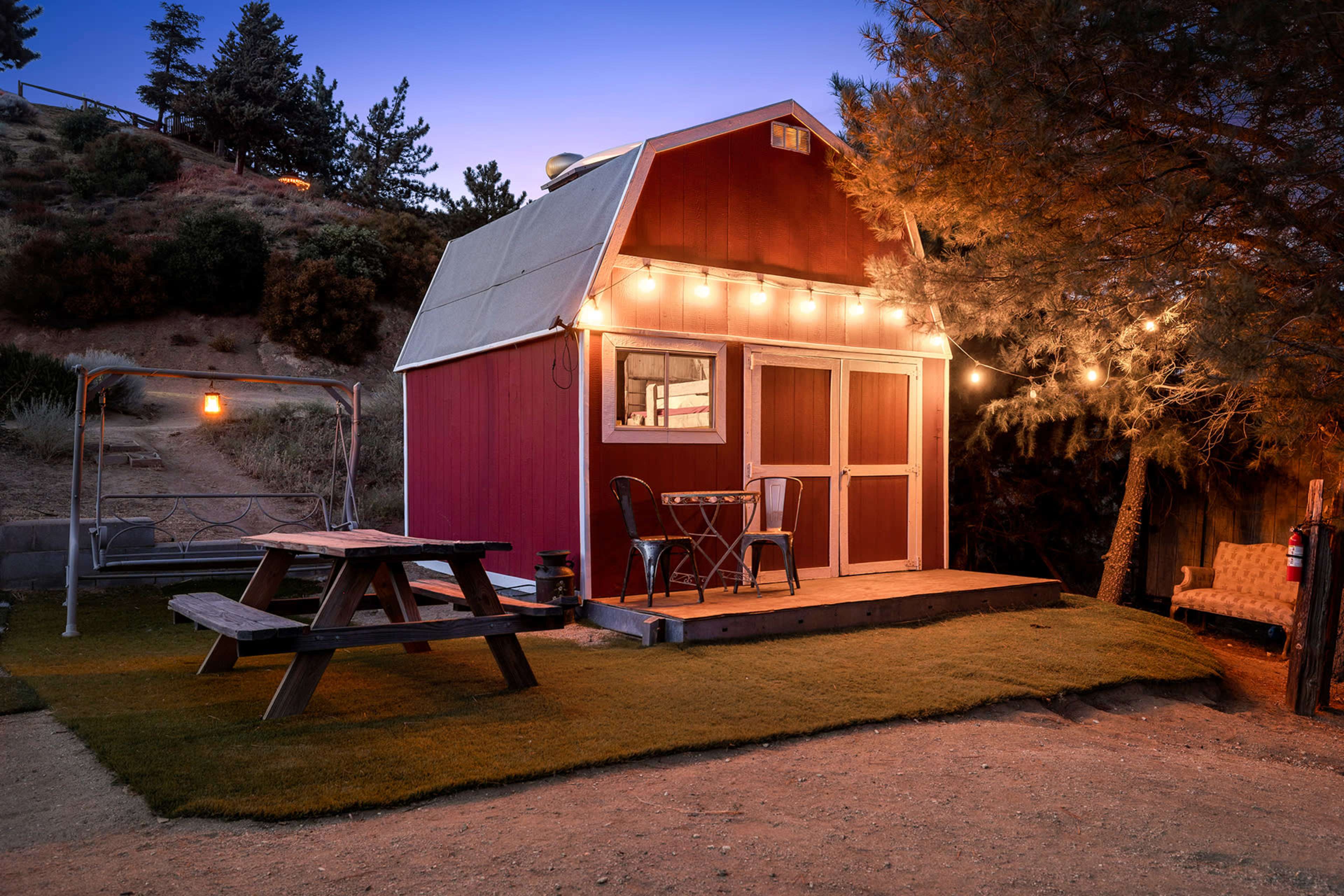 Little Red Barn on High Desert Ranch Image in Leona Valley, Leona Valley, CA