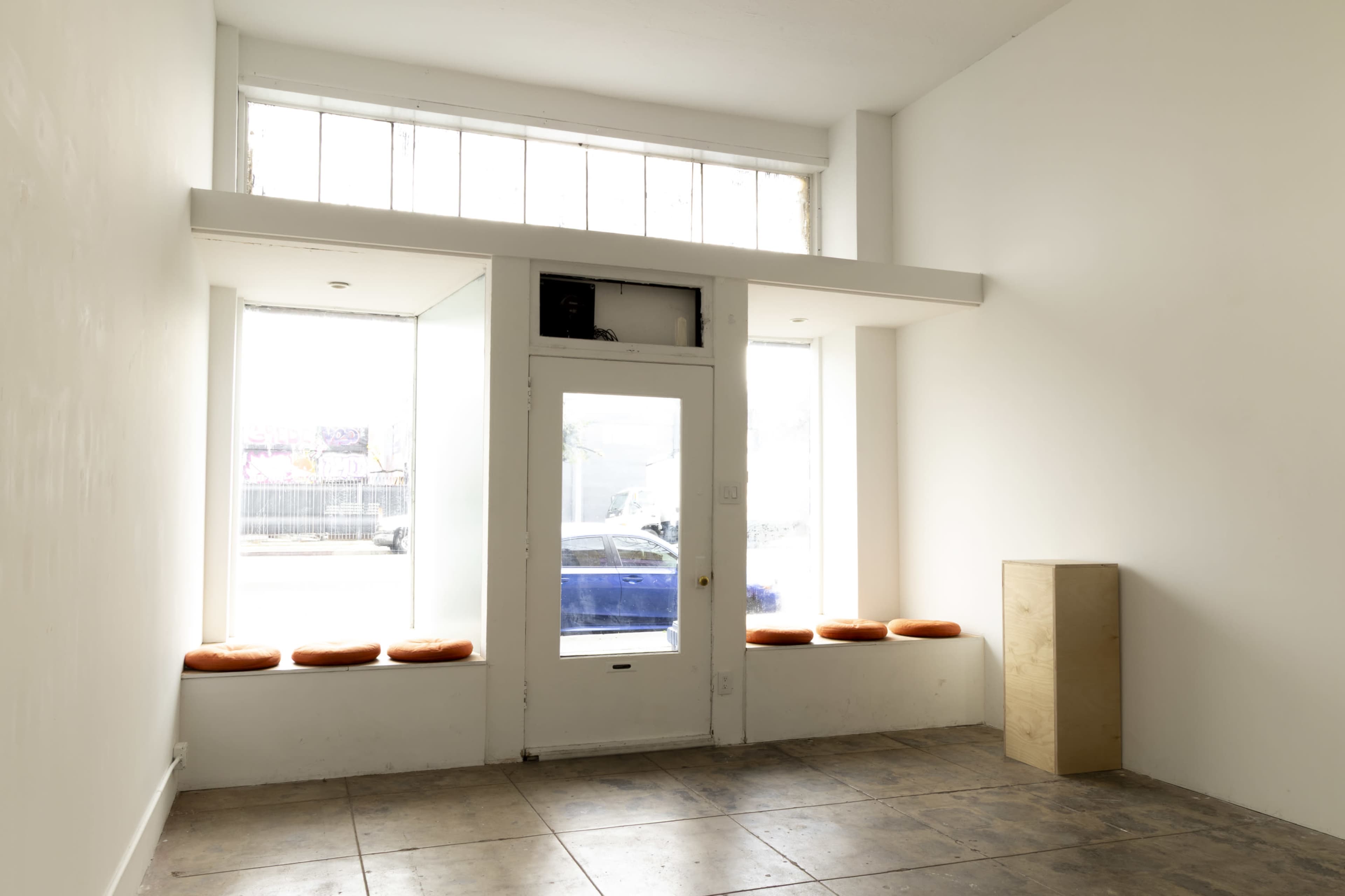 Lofty and sleek gallery and pop-up event space featuring an outdoor patio Image in Central LA, Los Angeles, CA