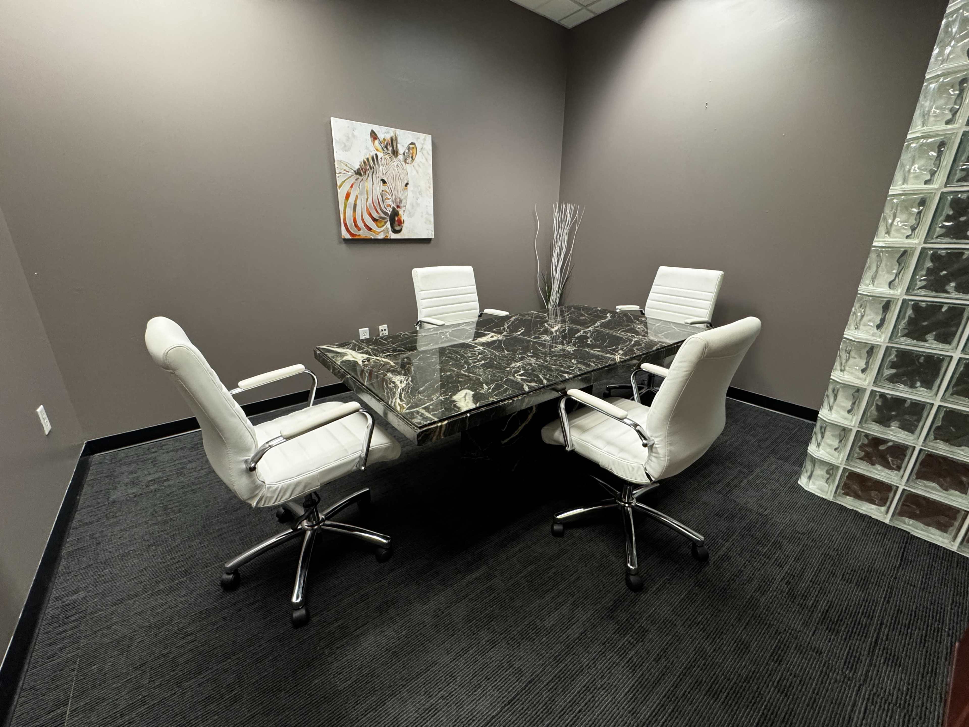 Stylish Private Meeting Space – Perfect for Small Teams or Legal Work Image in Barcley Estates, St. Petersburg, FL