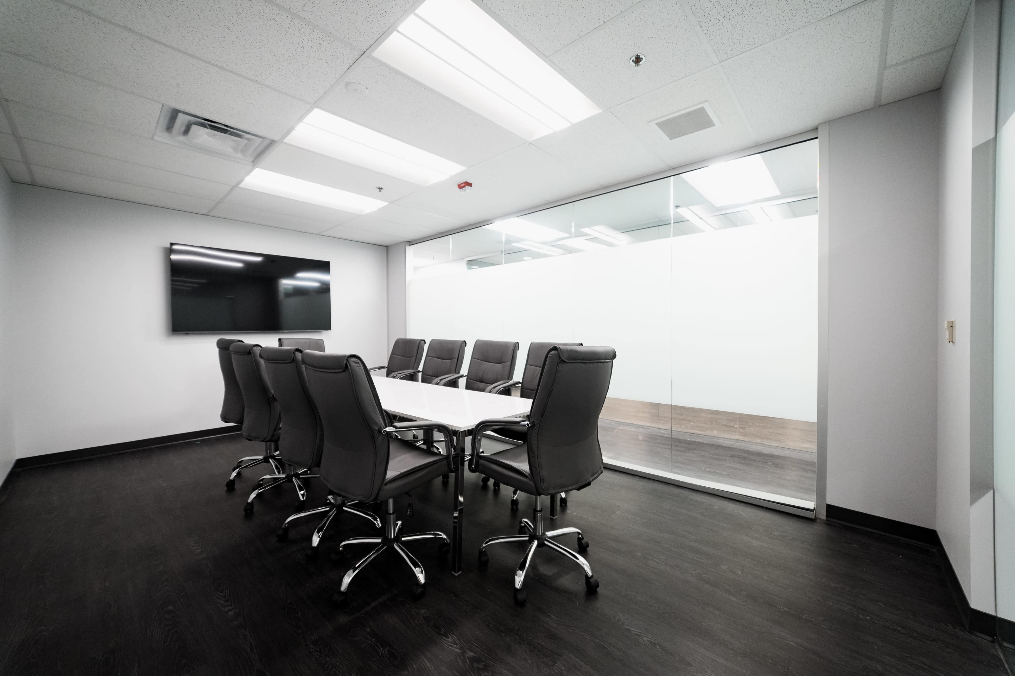 Modern Sleek 10 Person Conference Room- Whiteboard/Tv - Towson Image in Towson, Towson, MD