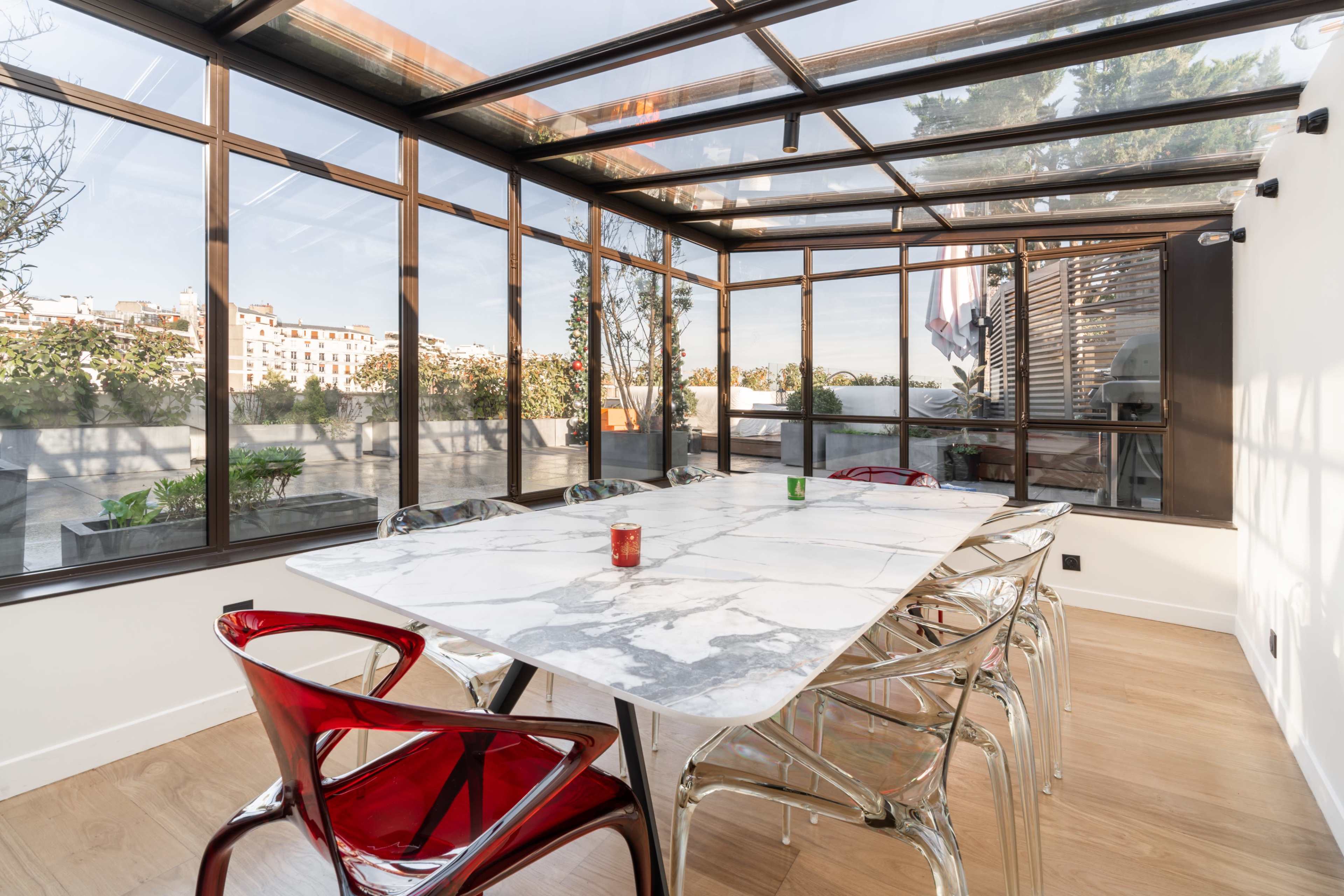 Splendide Appartement Rooftop Jacuzzi Vue Tour Eiffel Image dans Passy, Paris, 