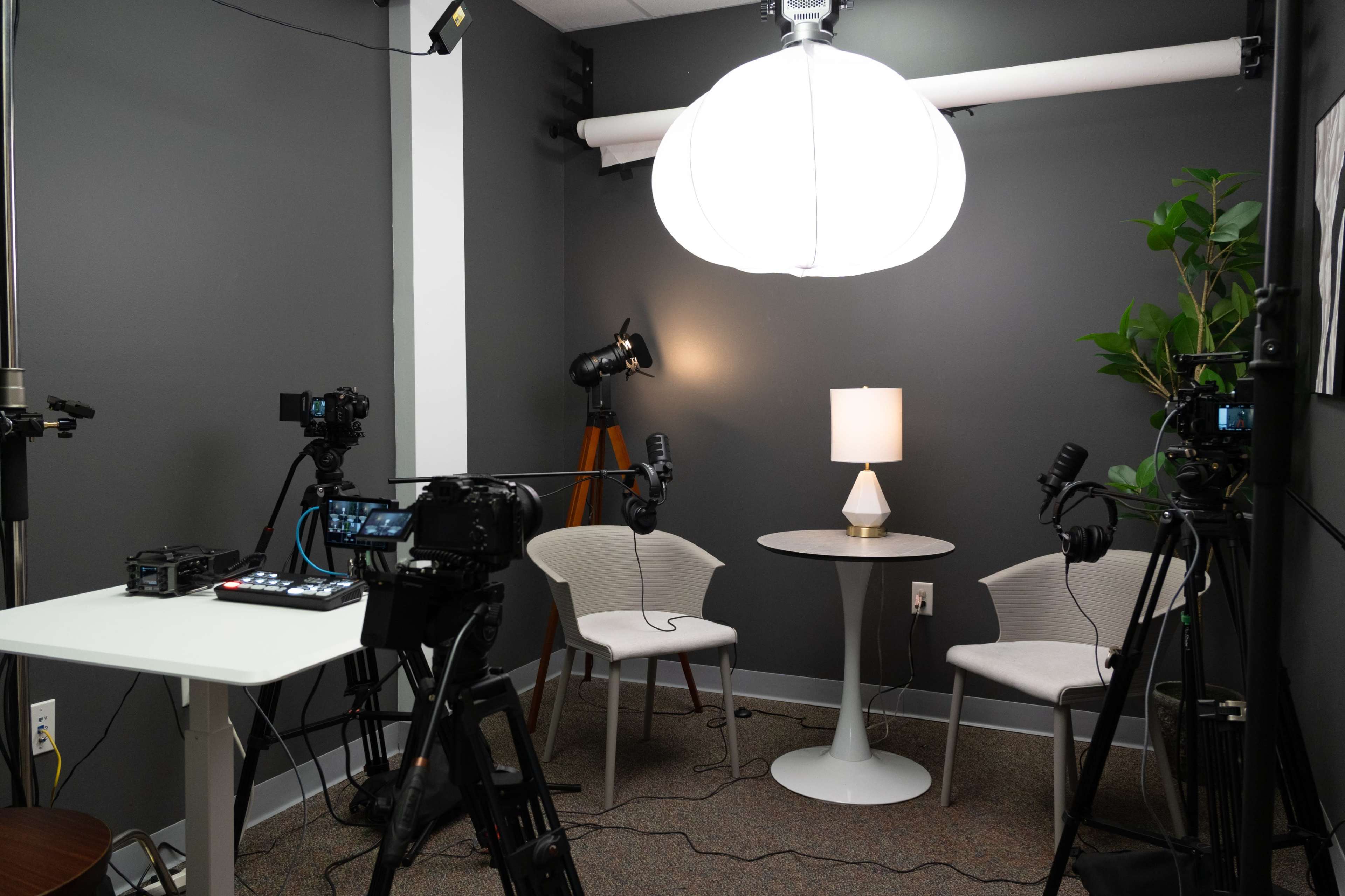 All-Inclusive Podcast Studio | 3 Cameras, Audio, Lighting | Modern Image in Hatfield Township, Colmar, PA