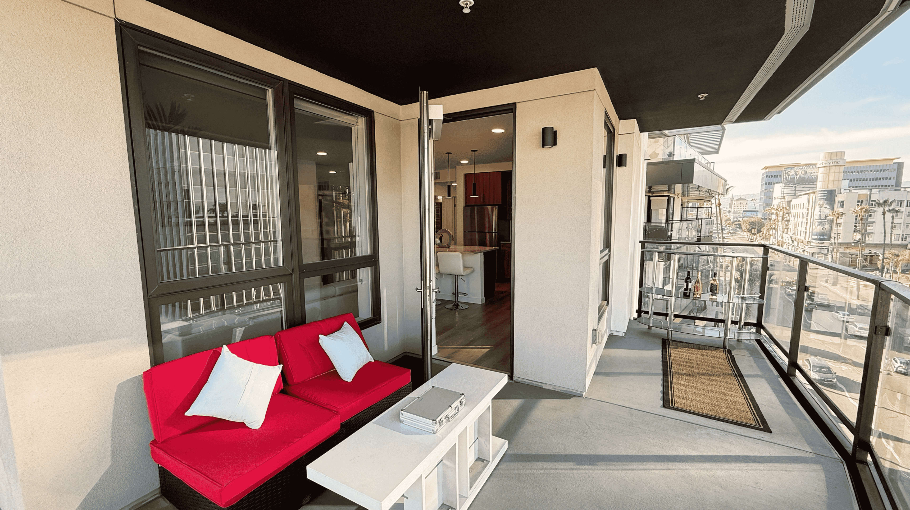 Downtown Apartment on Sunset Blvd. with Views of Hollywood Sign Image in Hollywood, Los Angeles, CA