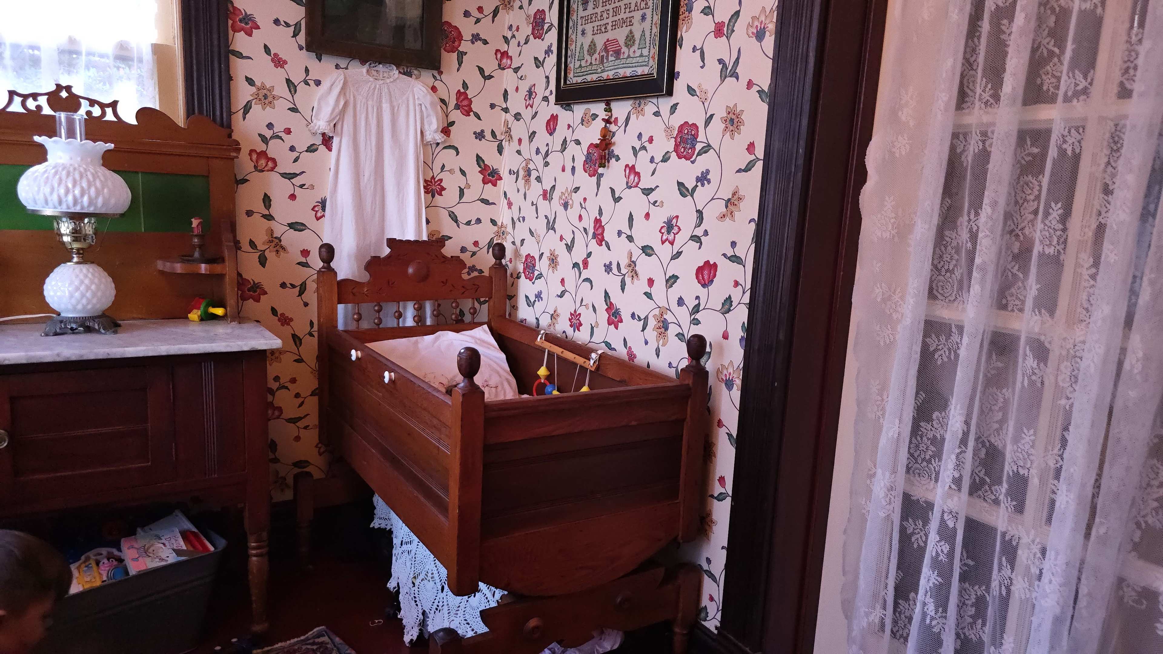 Antique Baby Nursery Room for Bridal, Maternity, Newborn and Floral photography on a Victorian Property in safe neighborhood Image in Castro Valley, Castro Valley, CA