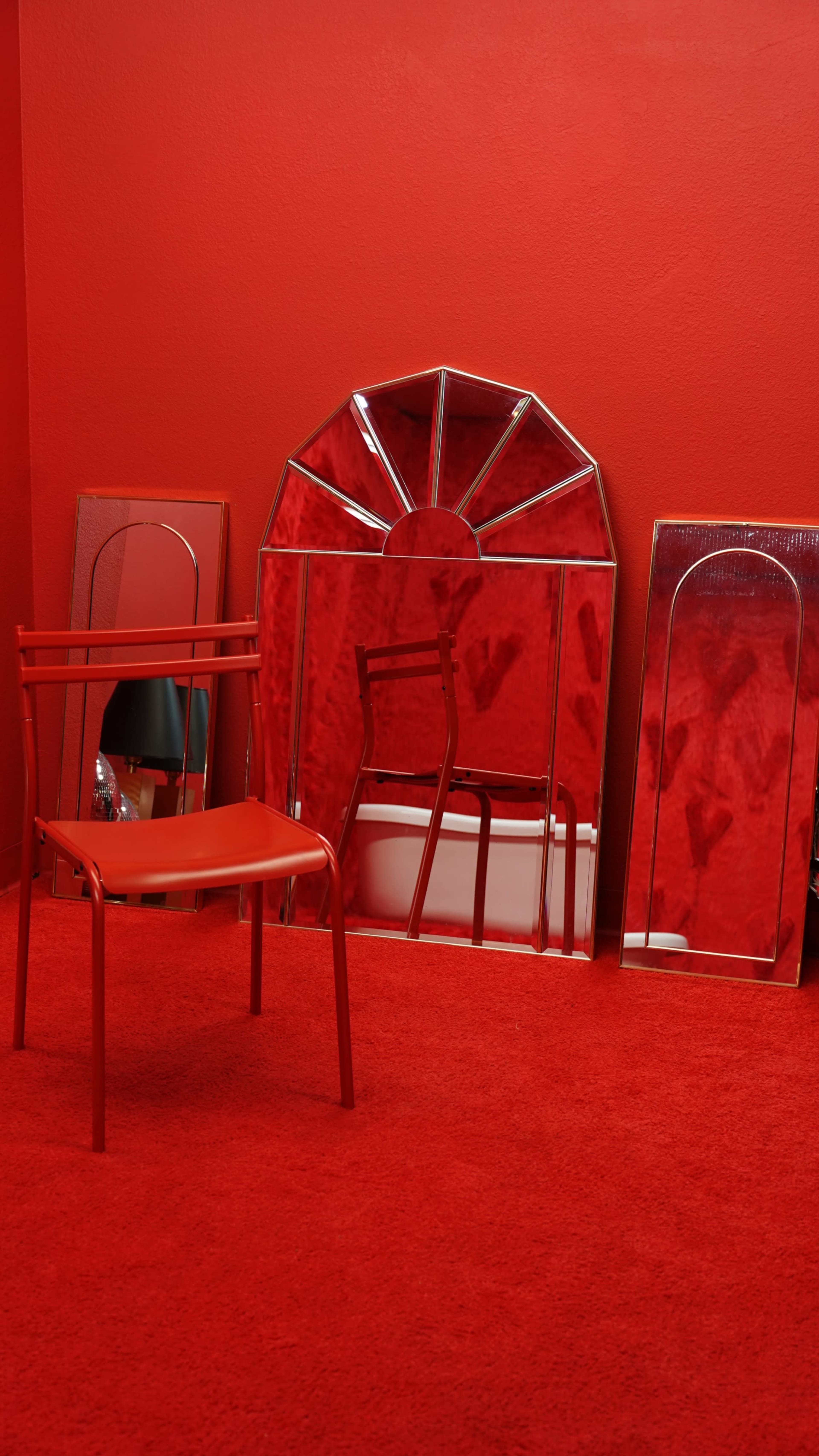 Framed In Red - A Moody, Bold, Cinematic Set Image in Charleston, Las Vegas, NV