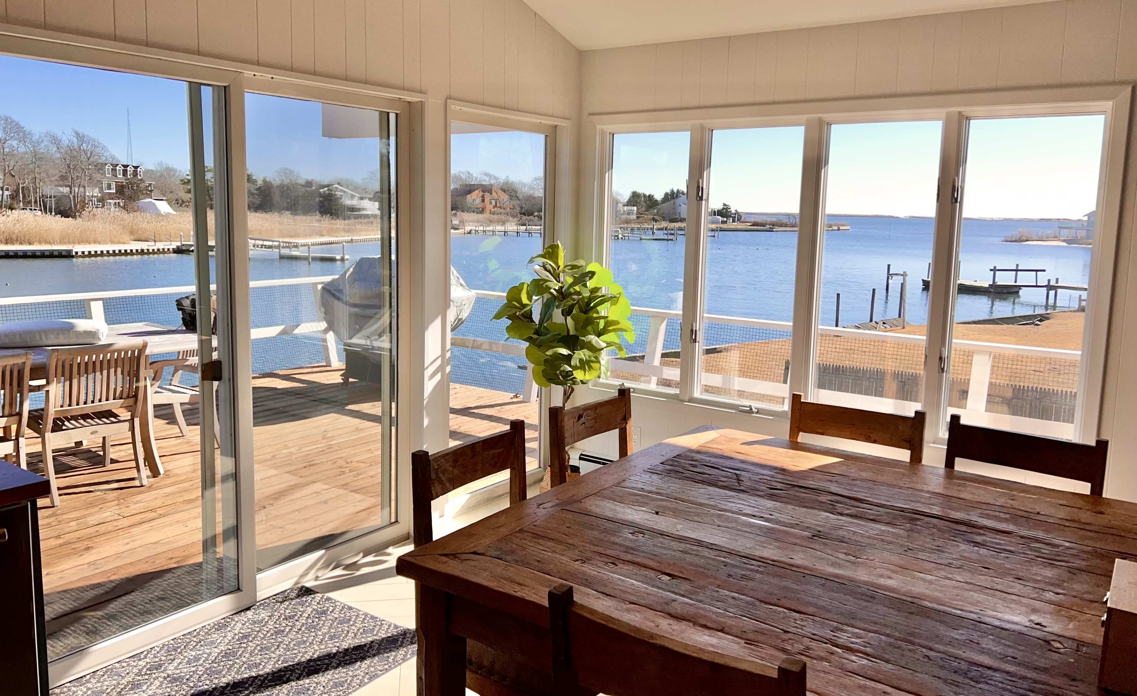 Waterfront Home in the Hamptons Image in Southampton, Hampton Bays, NY