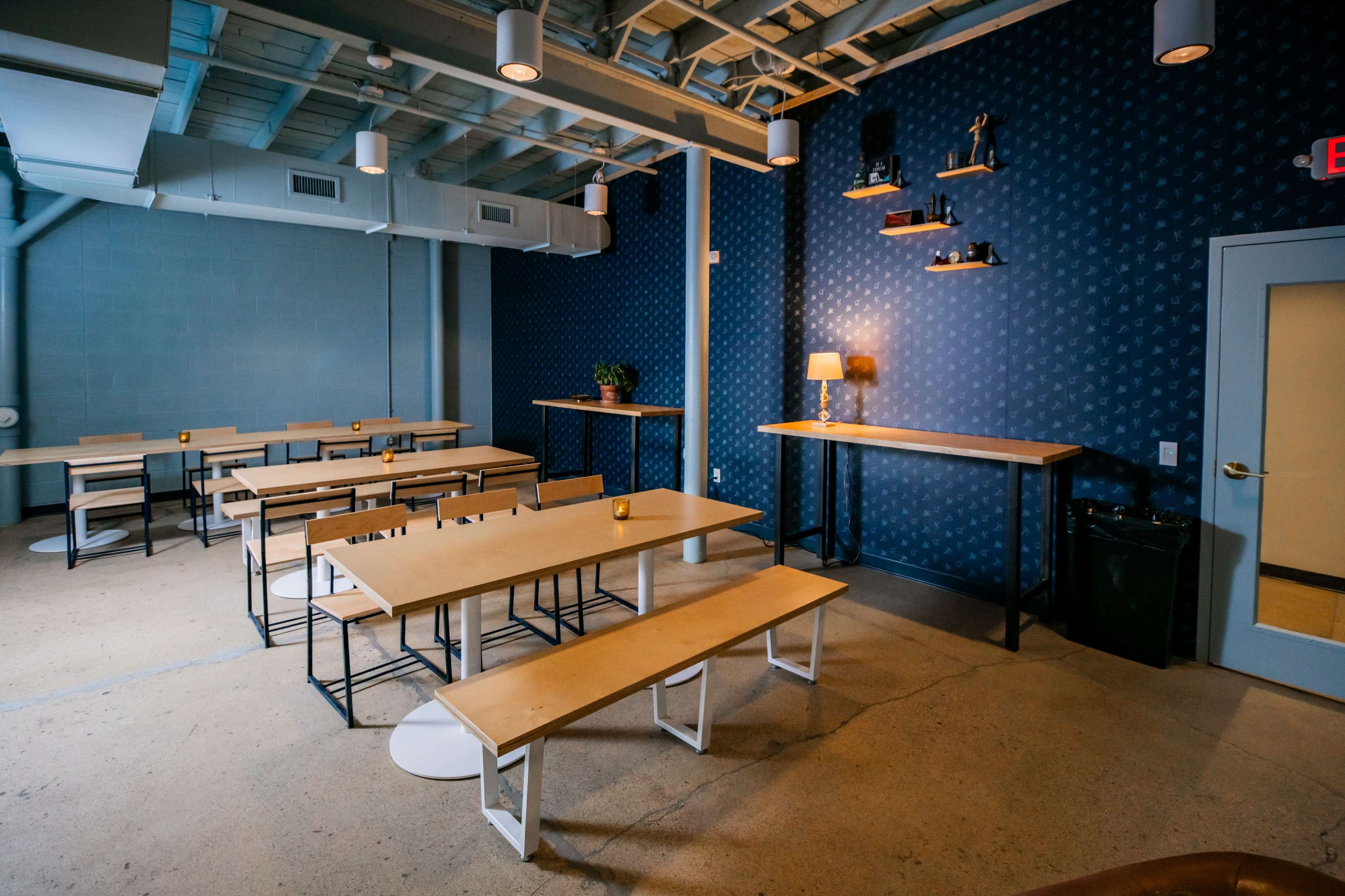 Stylish private event space within a bright and welcoming brewery taproom Image in South Columbus, Columbus, OH