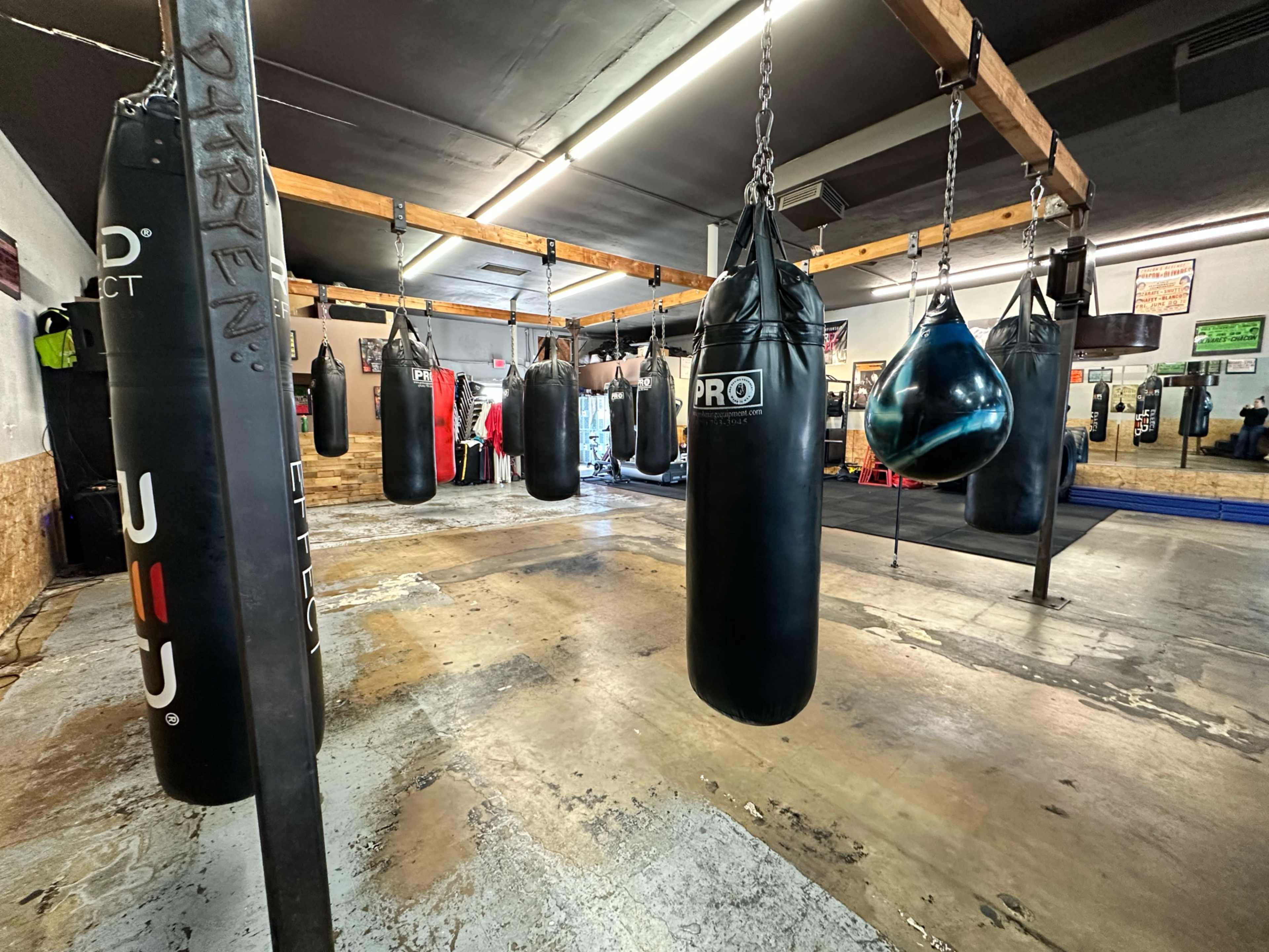 Urban Historical Rustic & Old Skool Style Boxing Gym Image in Paradise Hills, San Diego, CA